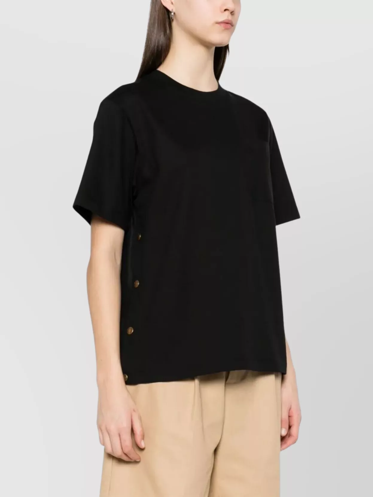 Moncler T-Shirt Coton Avec Poche