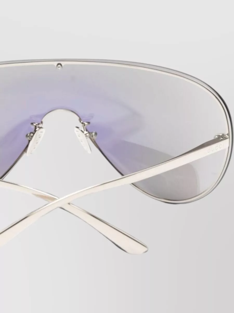 Gucci Metal Rimless Sunglasses
