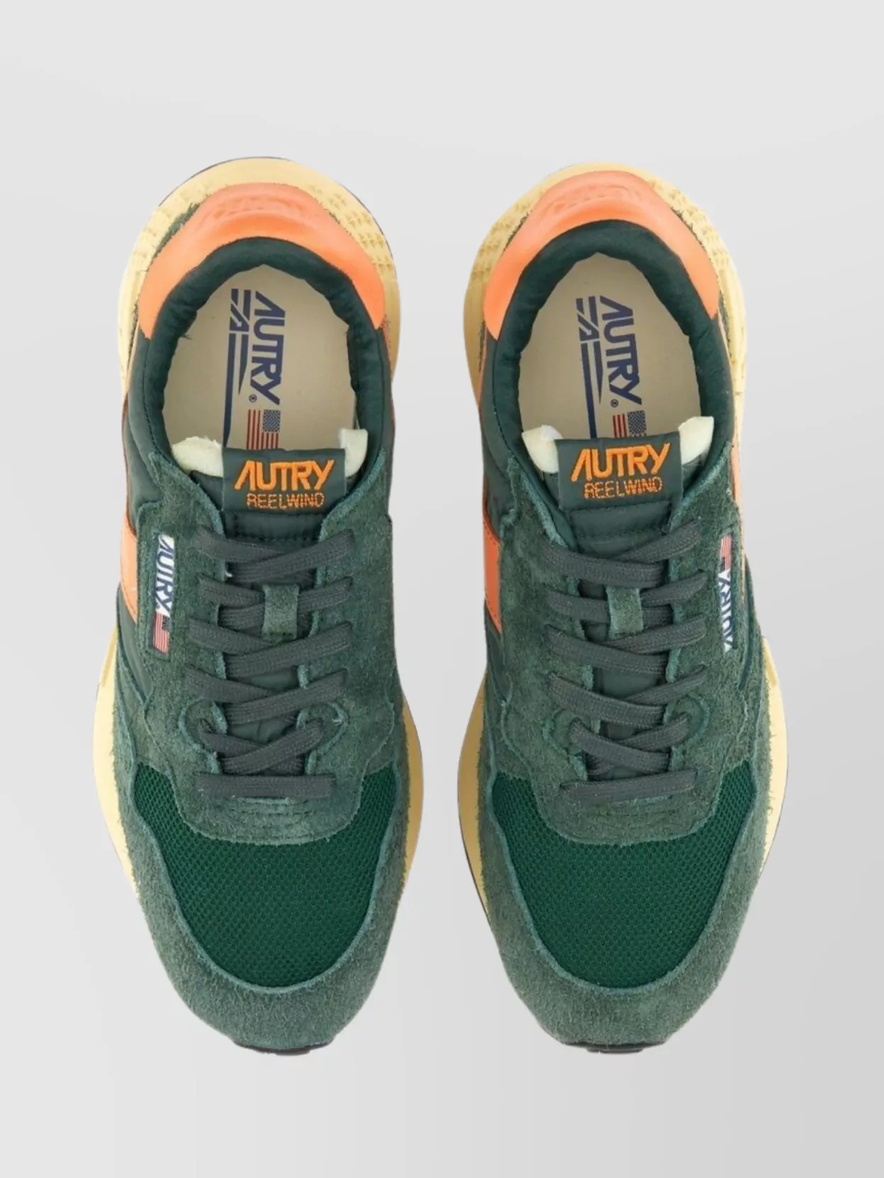 Autry Mesh Upper Sneaker Suede Panels