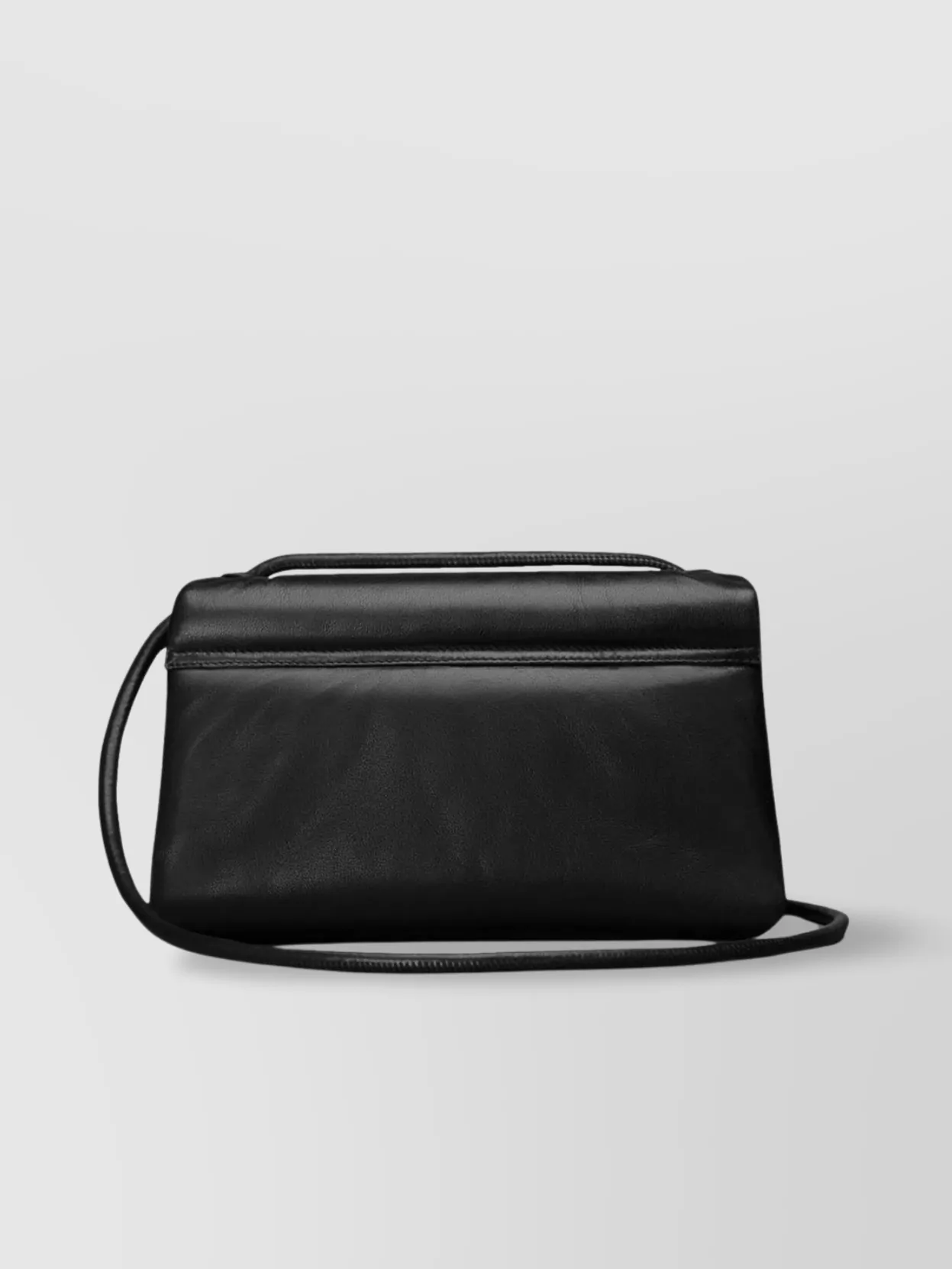 Ami Paris Leather Shoulder Bag