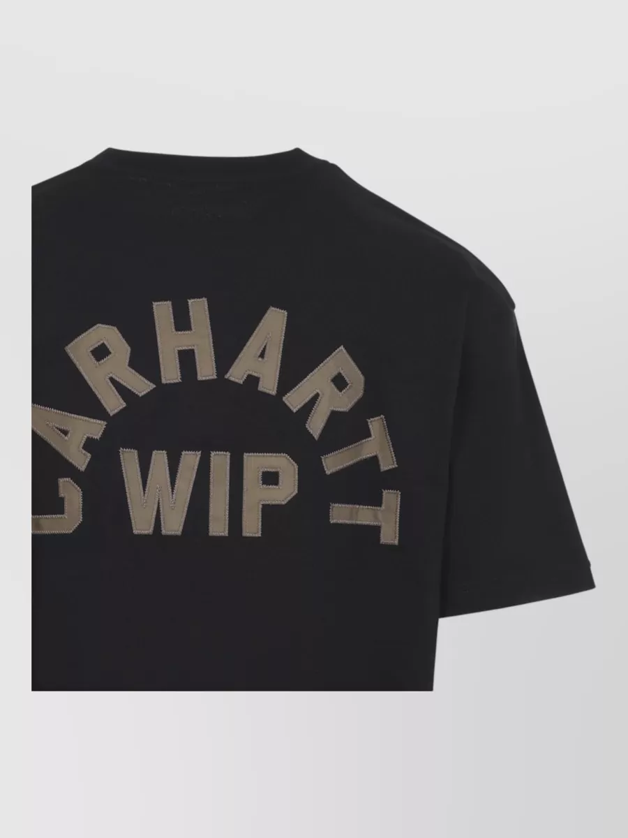 Carhartt Wip Logo Print Cotton T-Shirt
