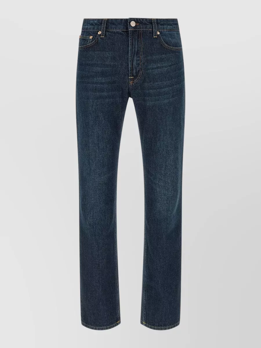 Department 5 denim regular-fit straight-leg jeans