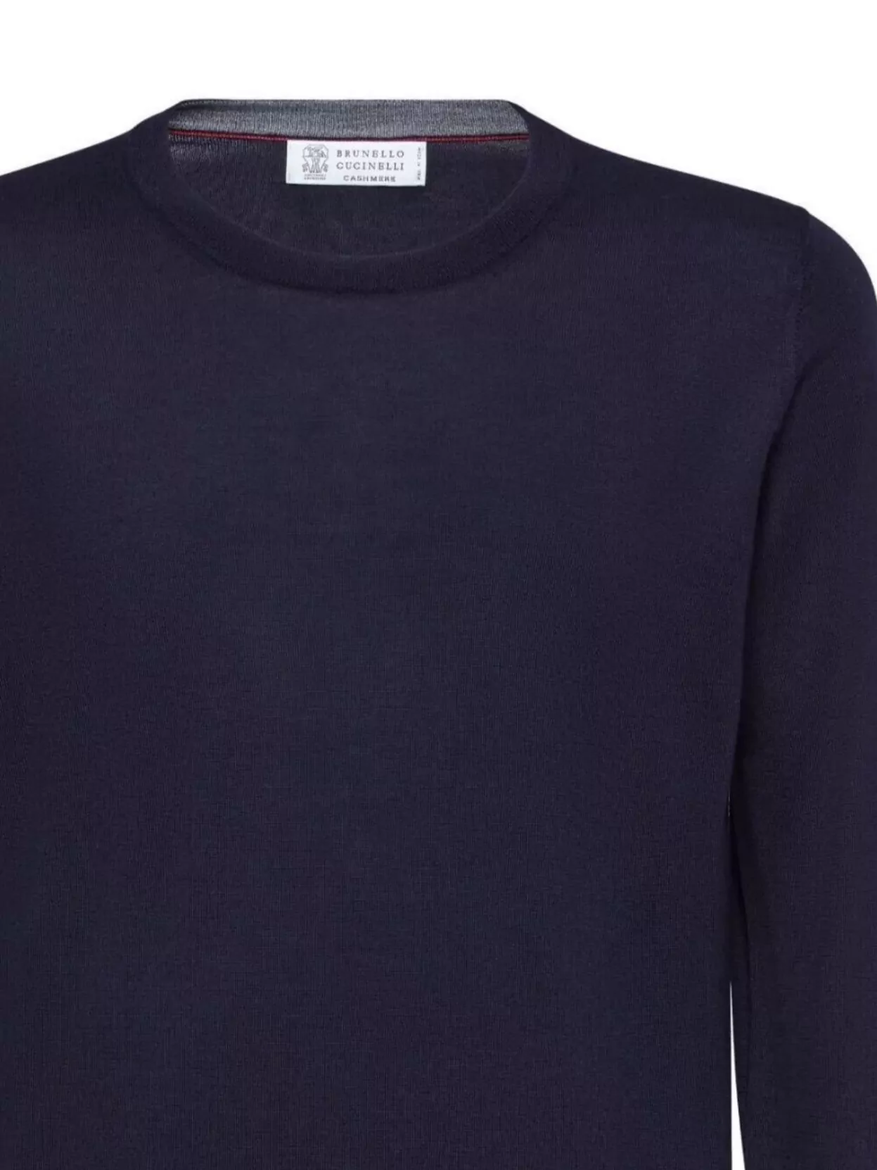 Brunello Cucinelli Men Cashmere And Silk Sweater In Blue