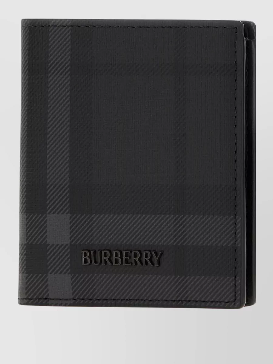 Burberry printed canvas wallet