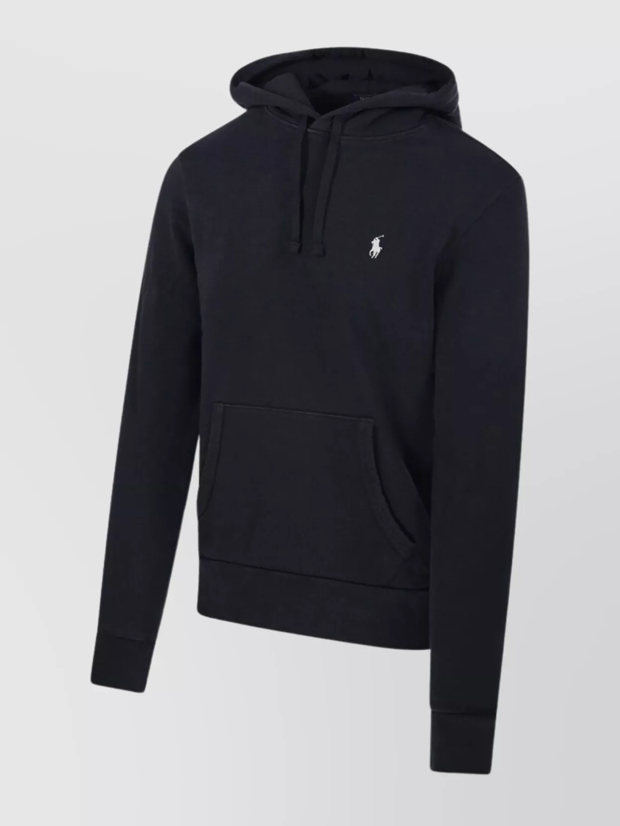 Ralph Lauren Hooded Sweatshirt With Kangaroo Pocket And Ribbed Finish