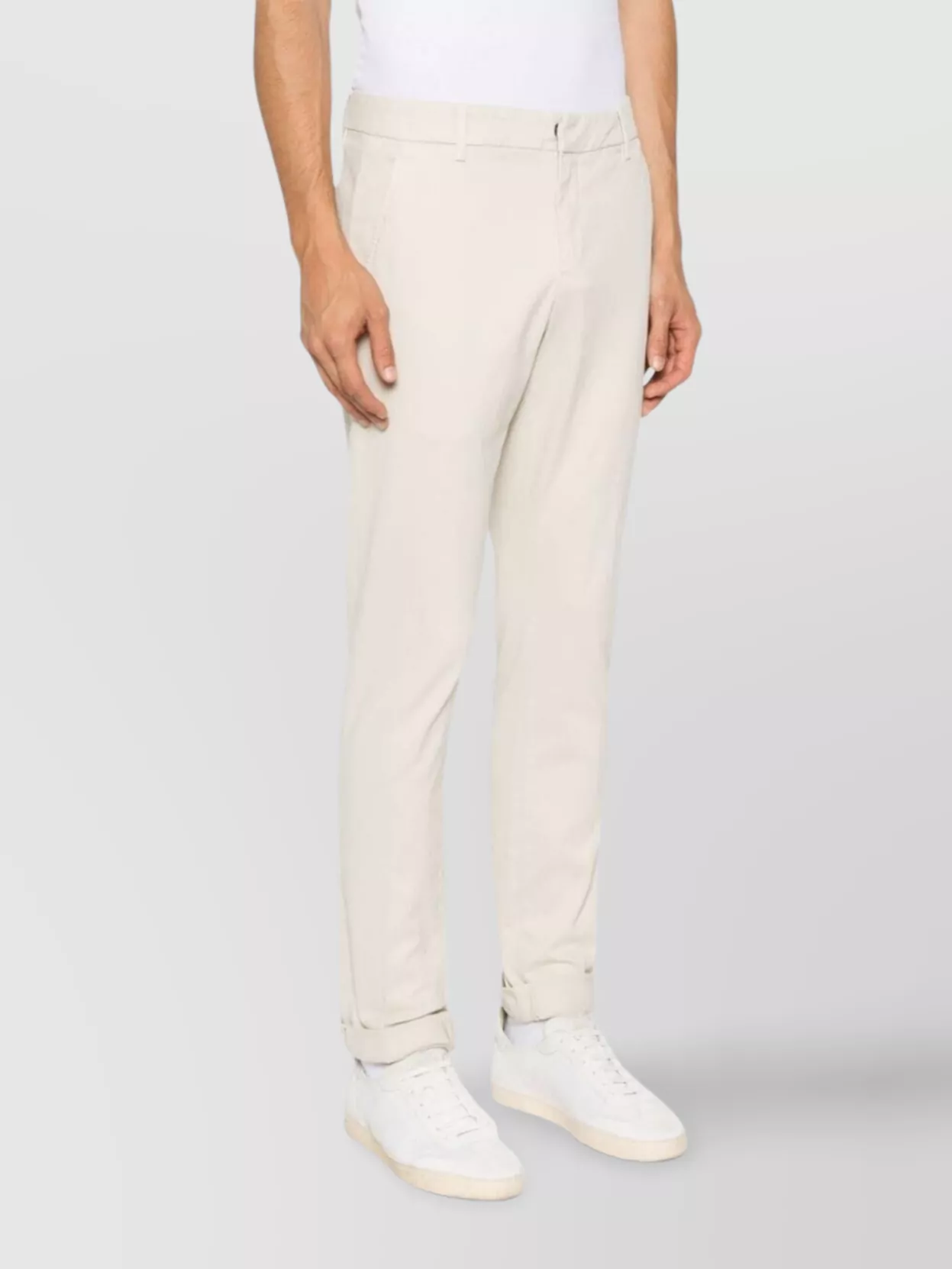 Dondup Gaubert Trousers With Pockets And Loops