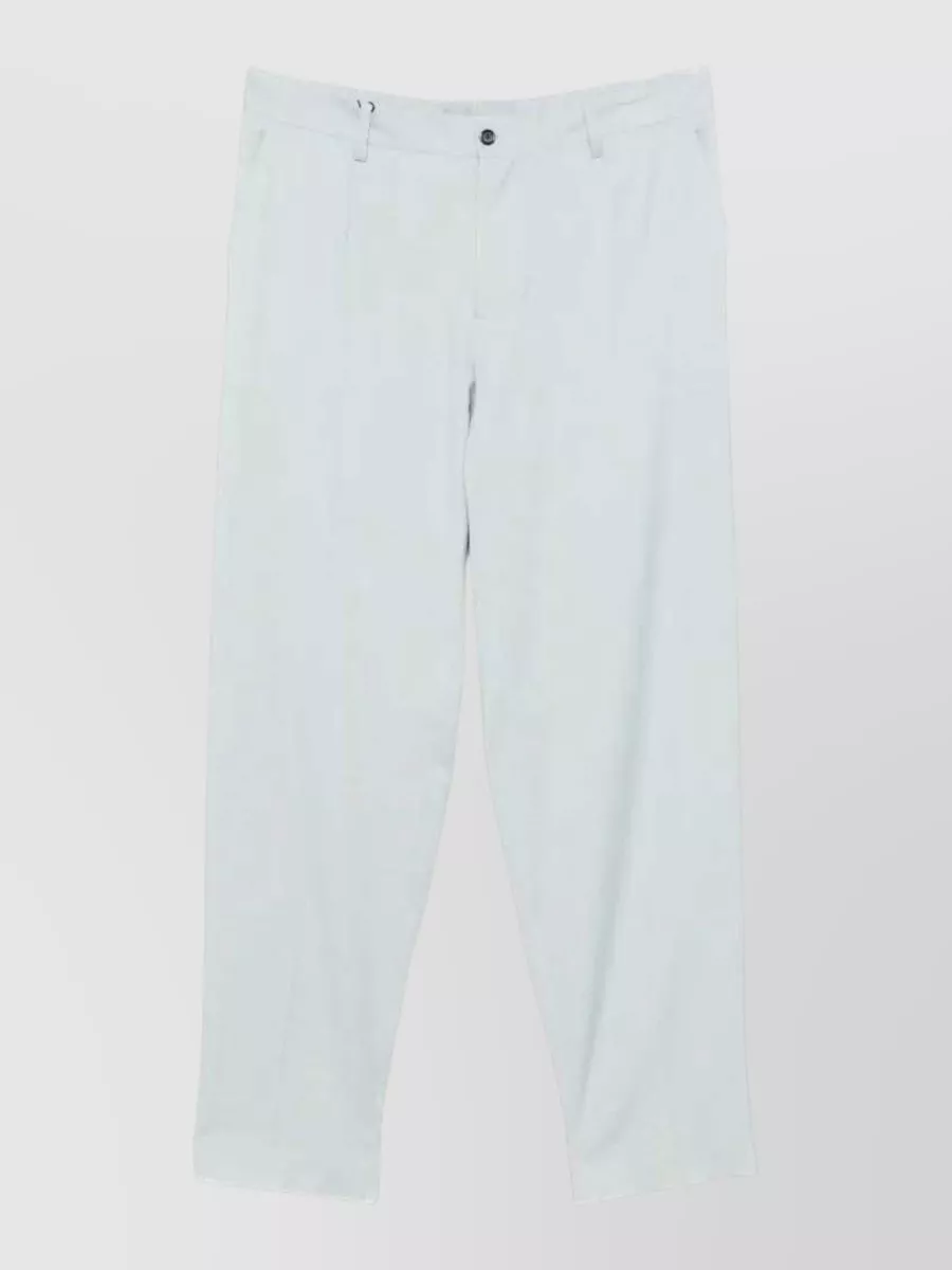 Dolce&Gabbana silk-blend straight-leg trousers
