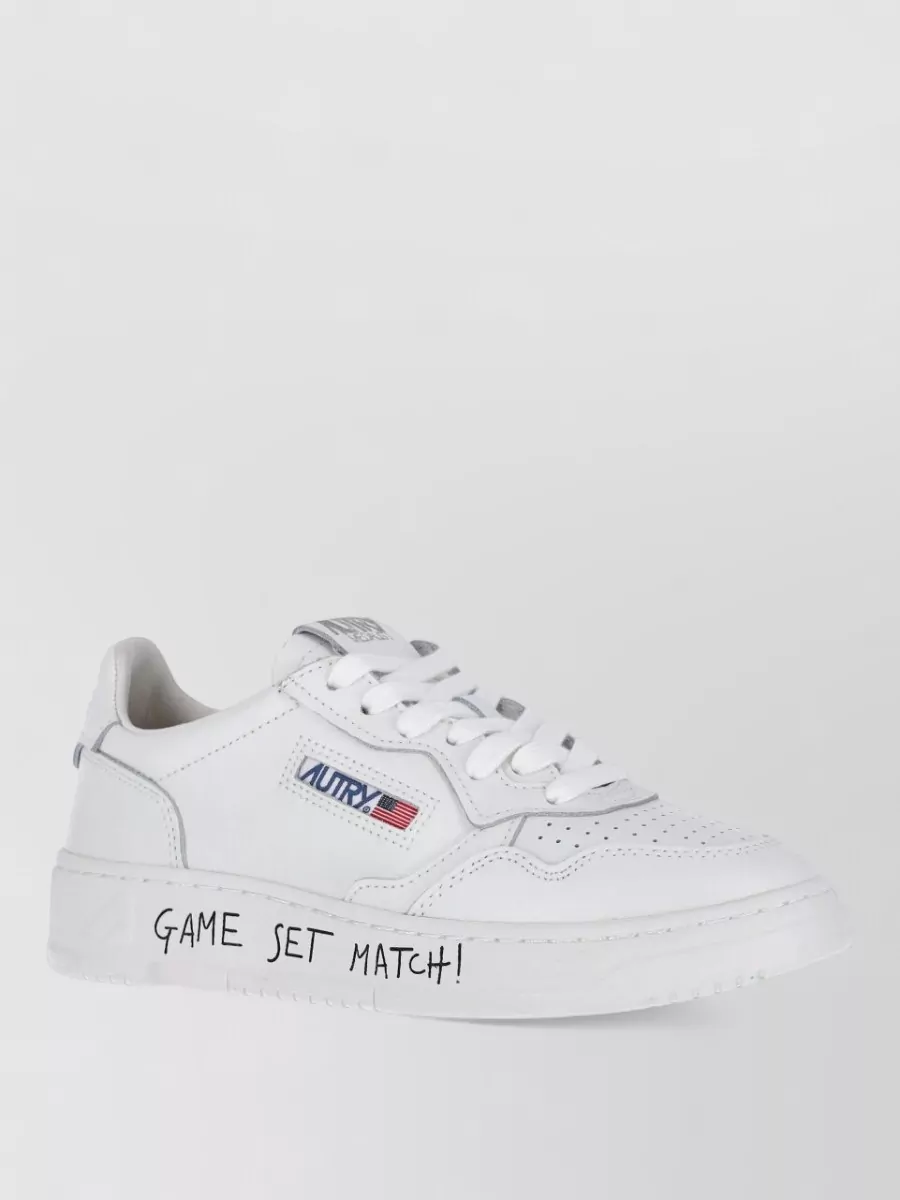 Autry leather low-top sneakers