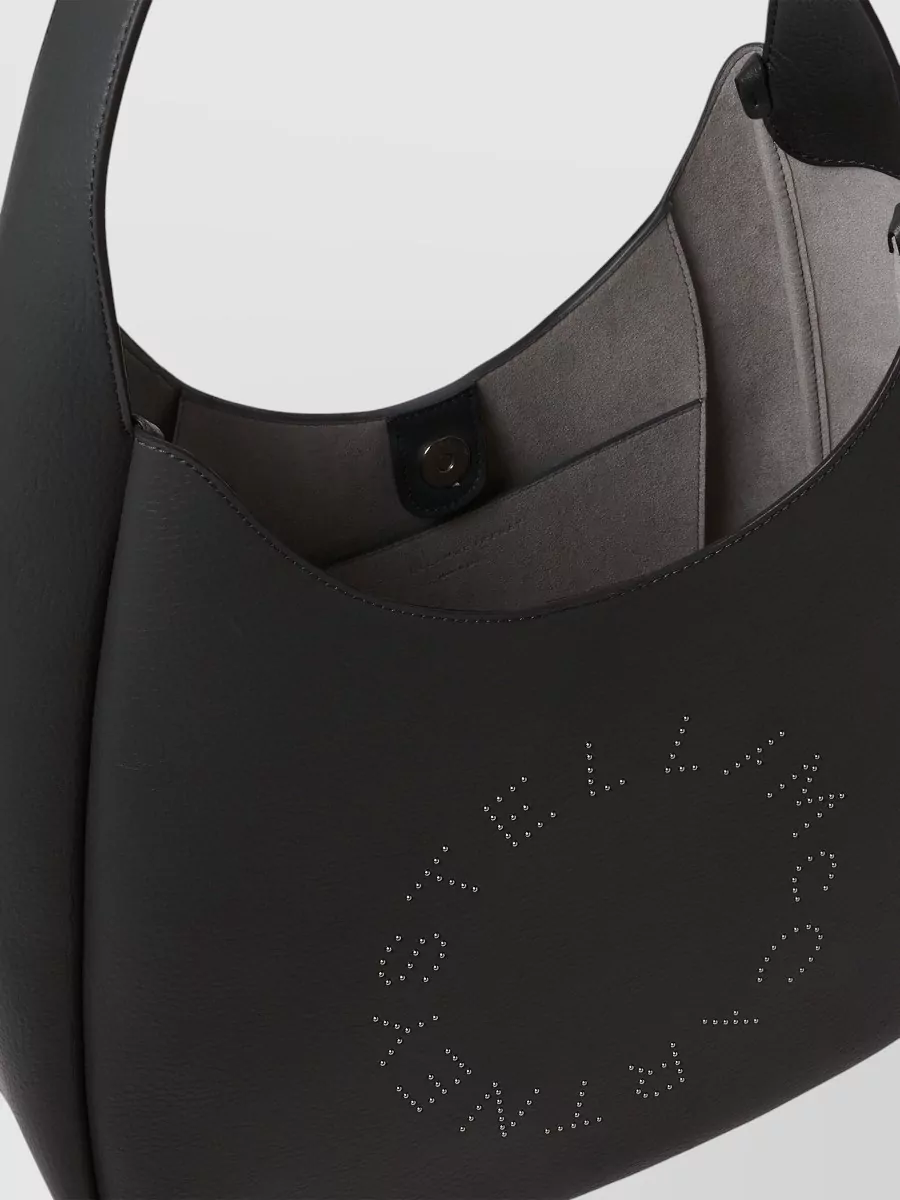 Stella Mccartney Large Eco Grainy Hobo Shoulder Bag