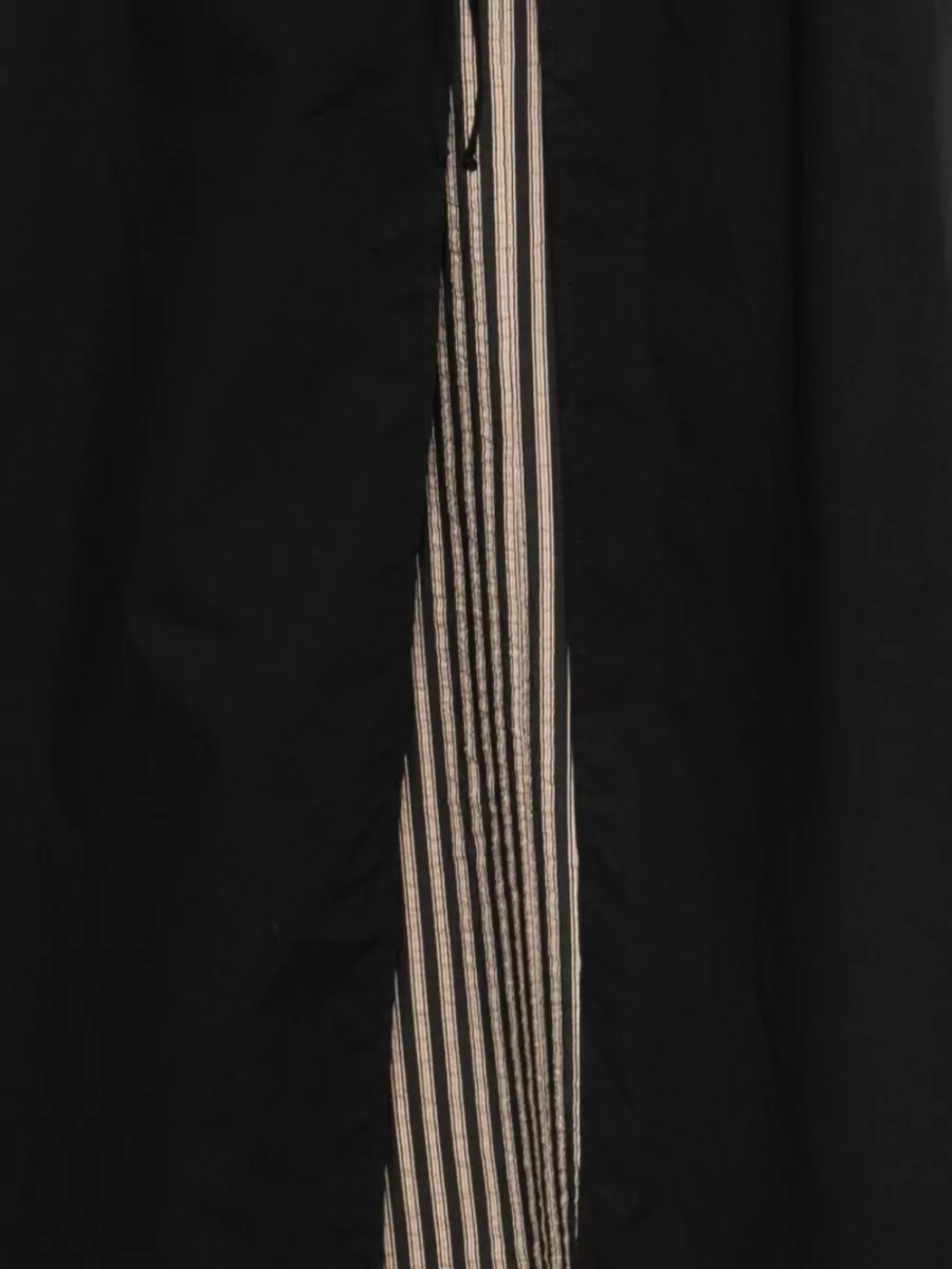 Alysi Striped V-Neck Sleeveless Maxi Dress