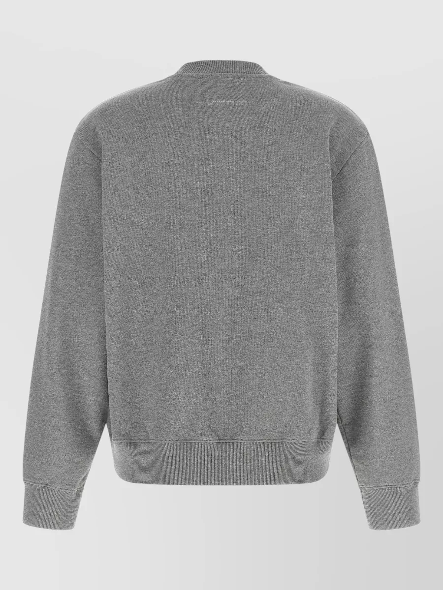 Mm6 Maison Margiela Cotton Logo Print Sweatshirt