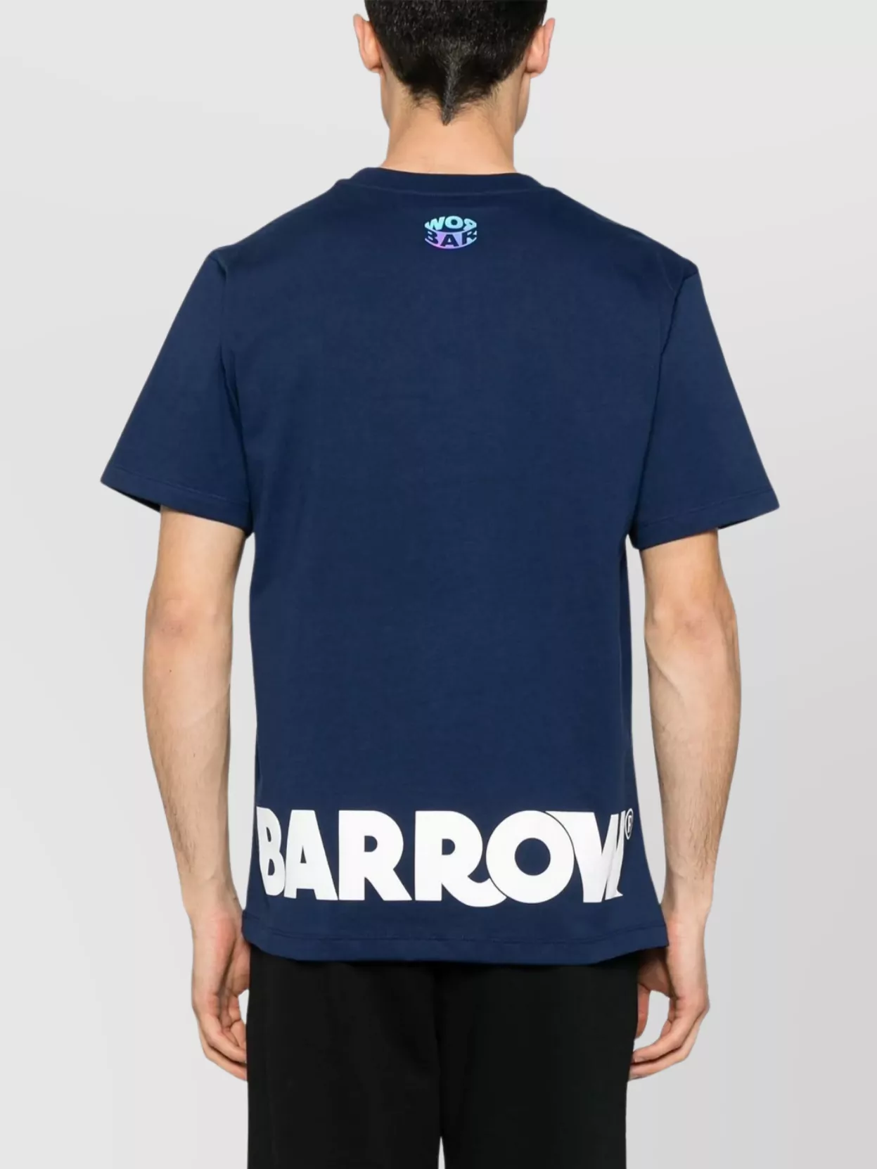 Barrow Smile Graphic Unisex T-Shirt With Iridescent Detail