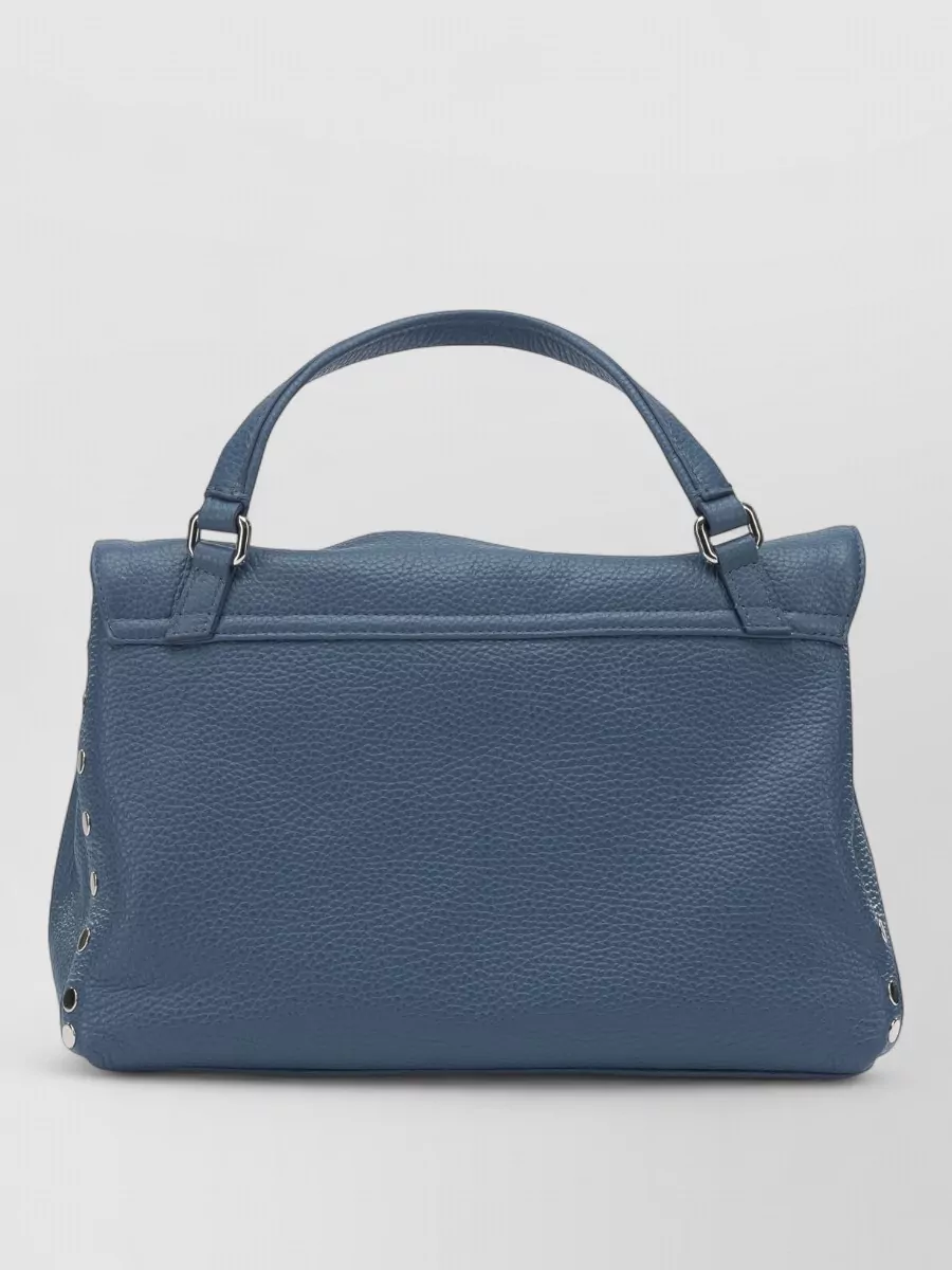 Zanellato Shoulder Bag Adjustable Strap Studded Top Handle