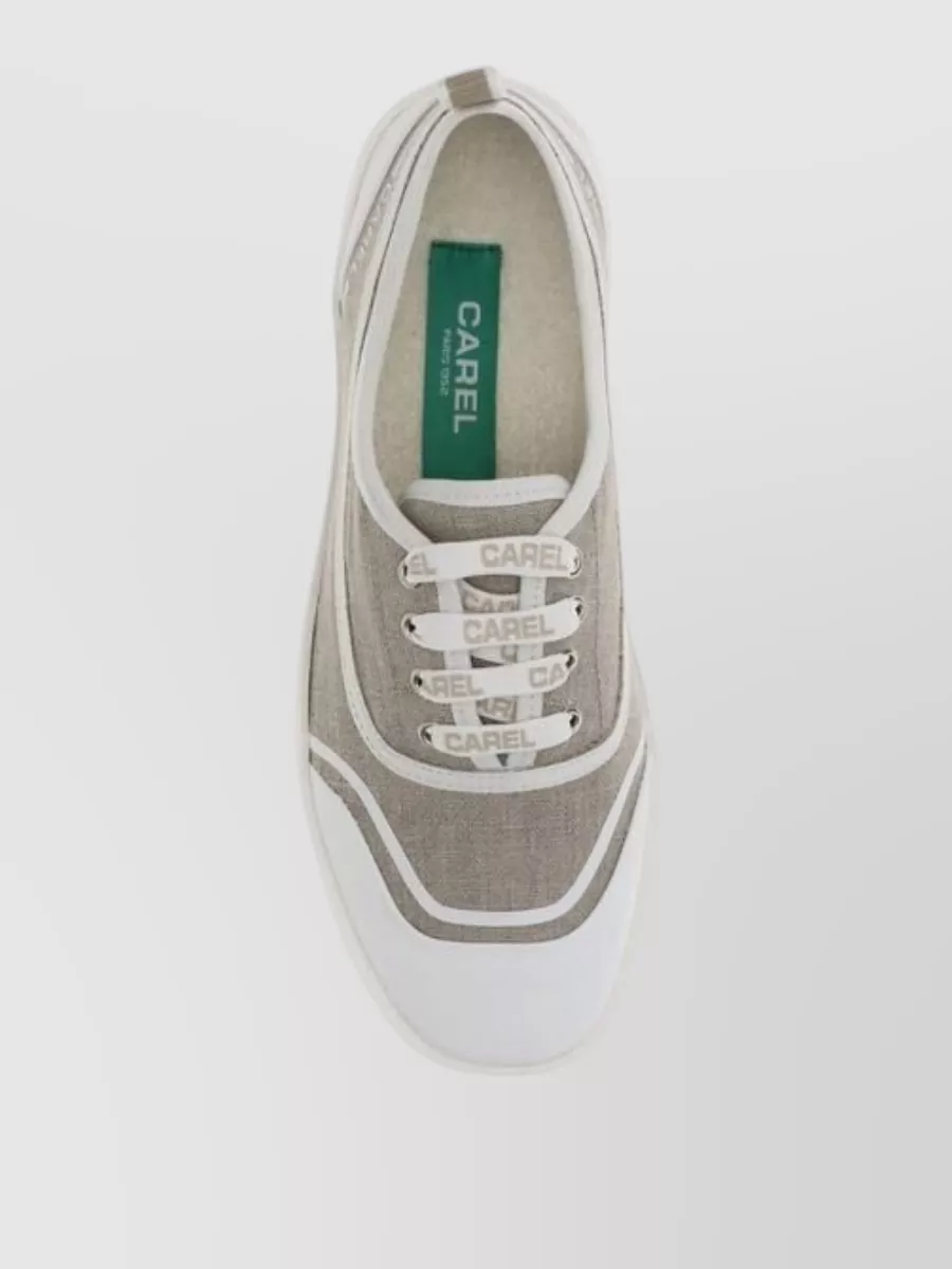 Carel Paris Cotton Low Top Sneakers