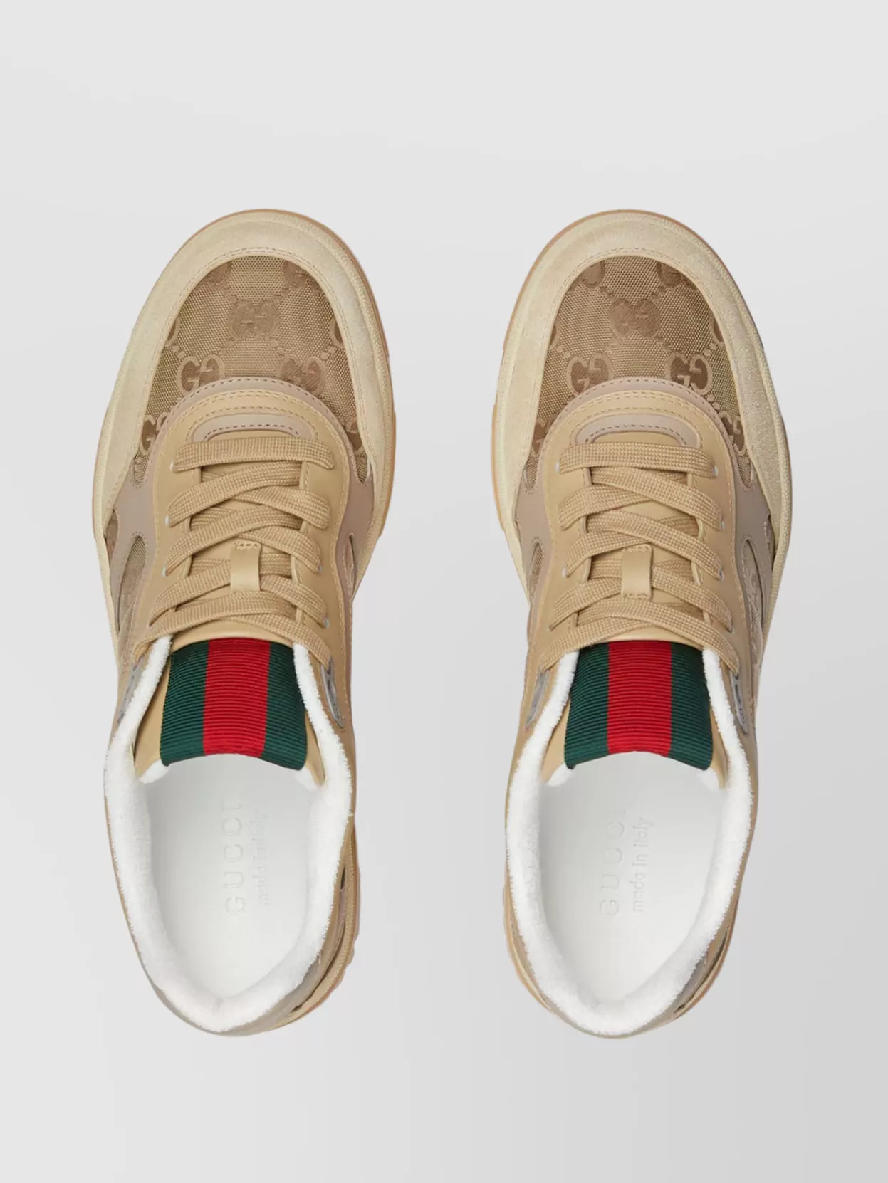 Gucci Gg Nylon Sneakers Interlocking G
