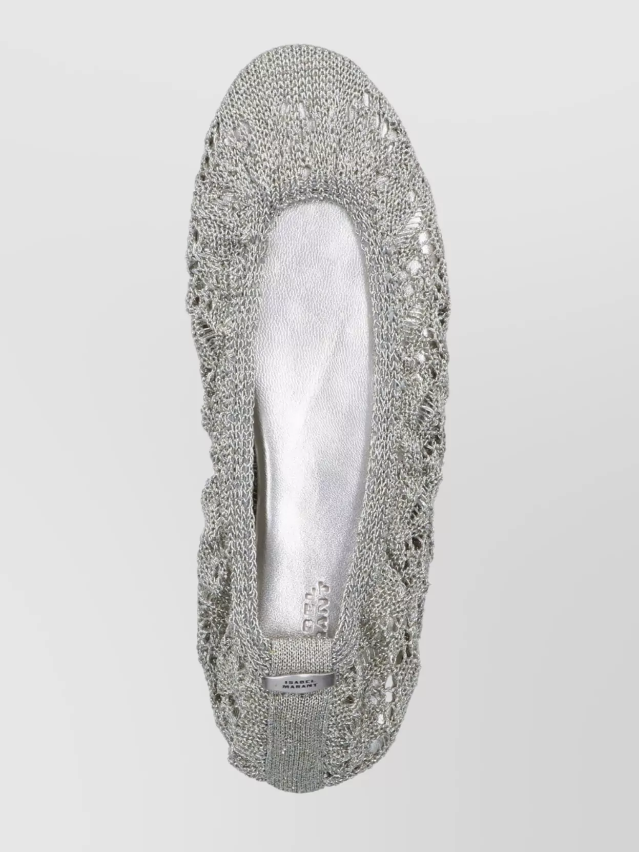 Isabel Marant Crochet Flat Ballerina Shoes Round Toe
