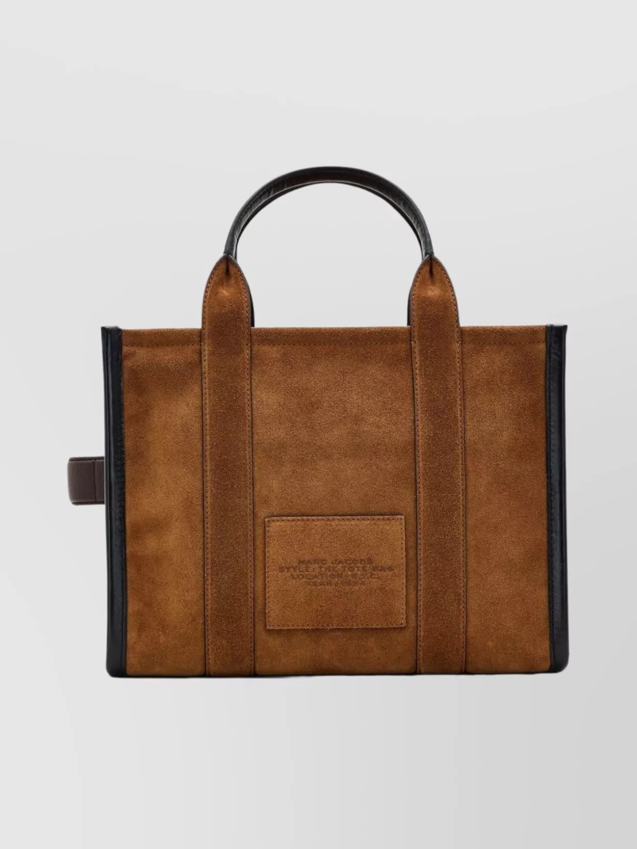 Marc Jacobs Medium Suede Tote Bag With Adjustable Strap