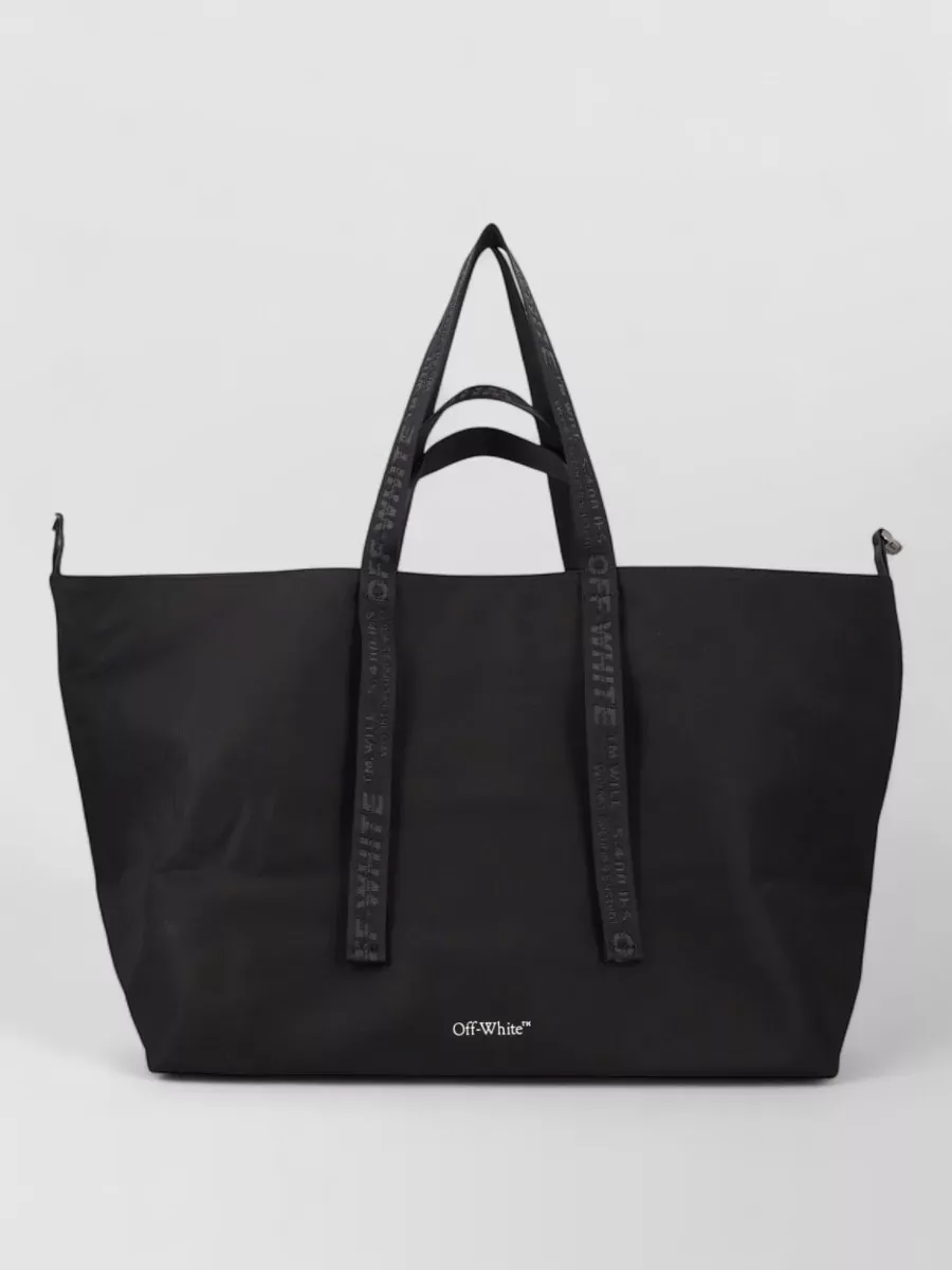 Off-White Nylon Heritage Day Off Tote Bag