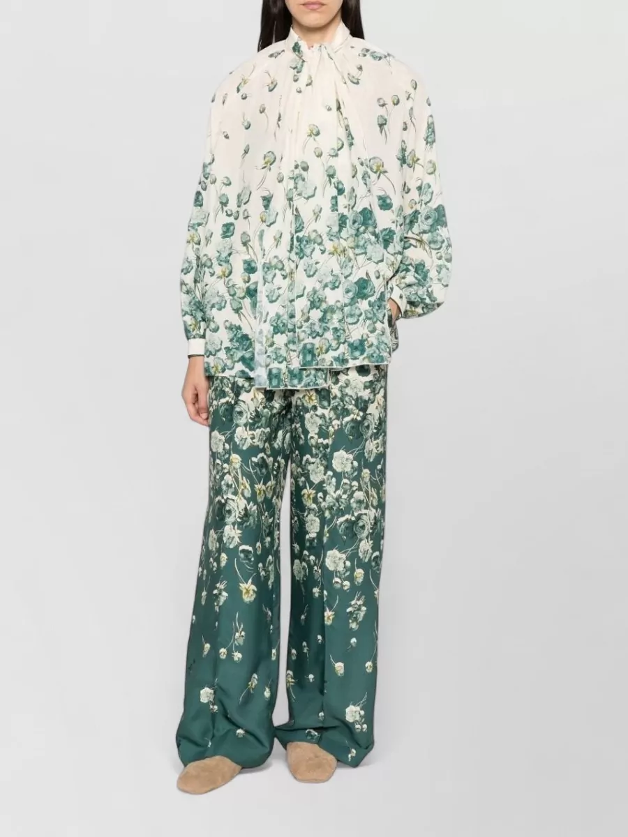 F.r.s For Restless Sleepers Floral-print wide-leg pyjama bottoms