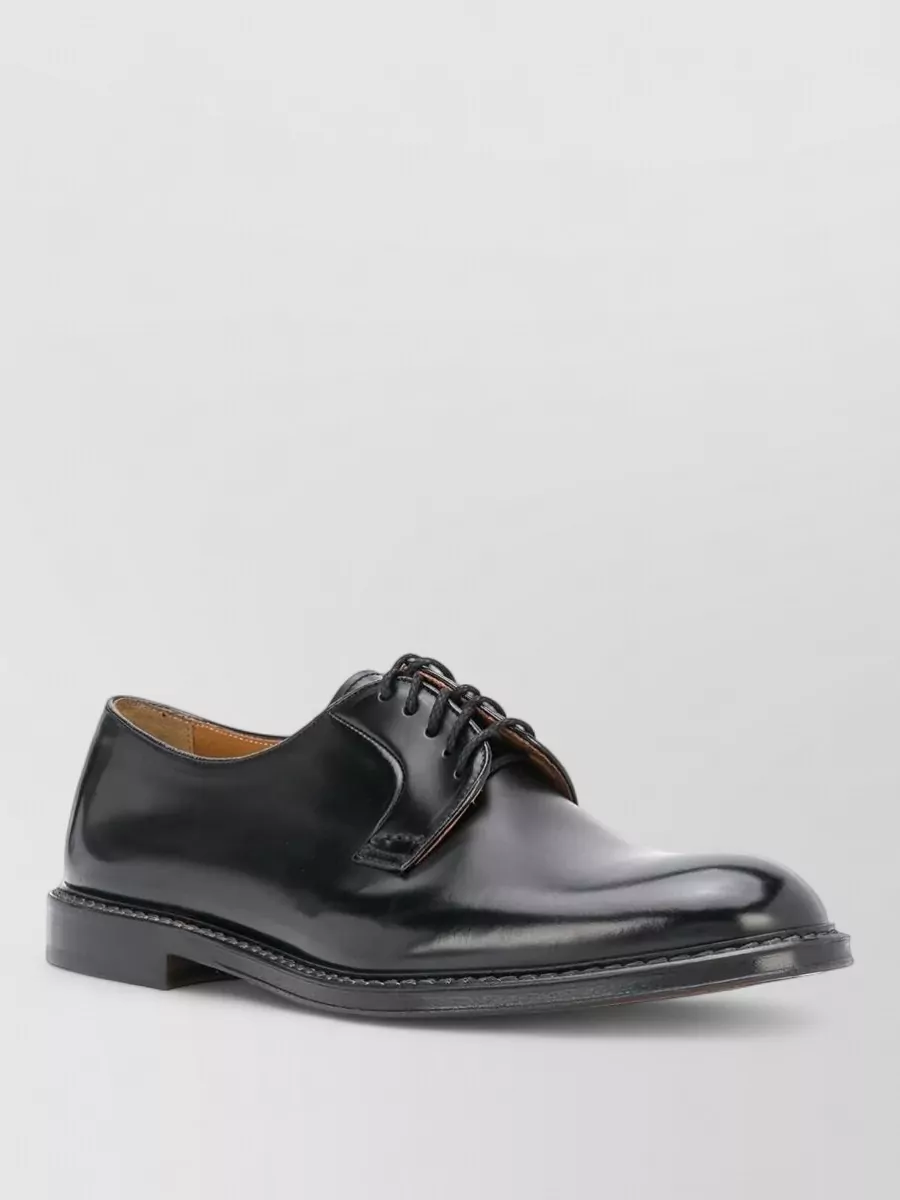 Doucal's Leather derby shoes