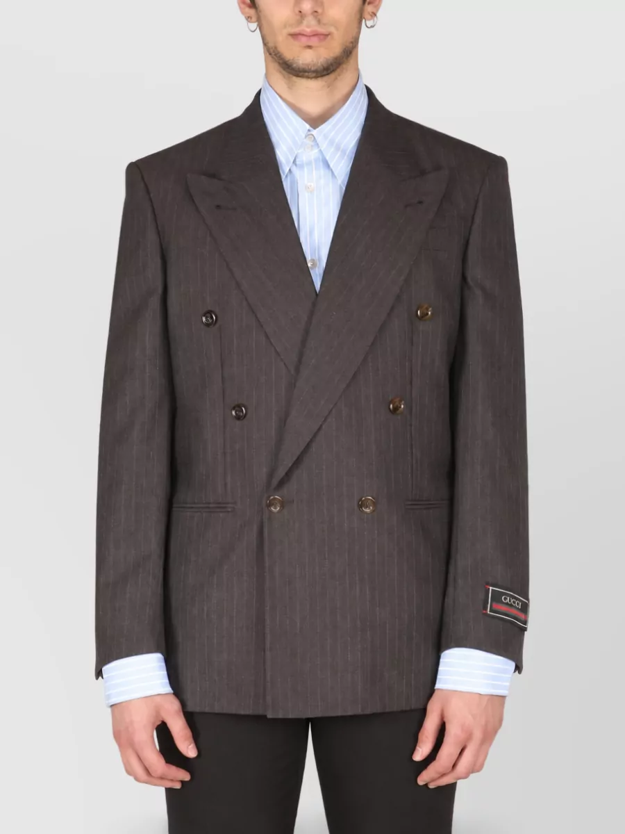 Gucci double-breasted suit jacket
