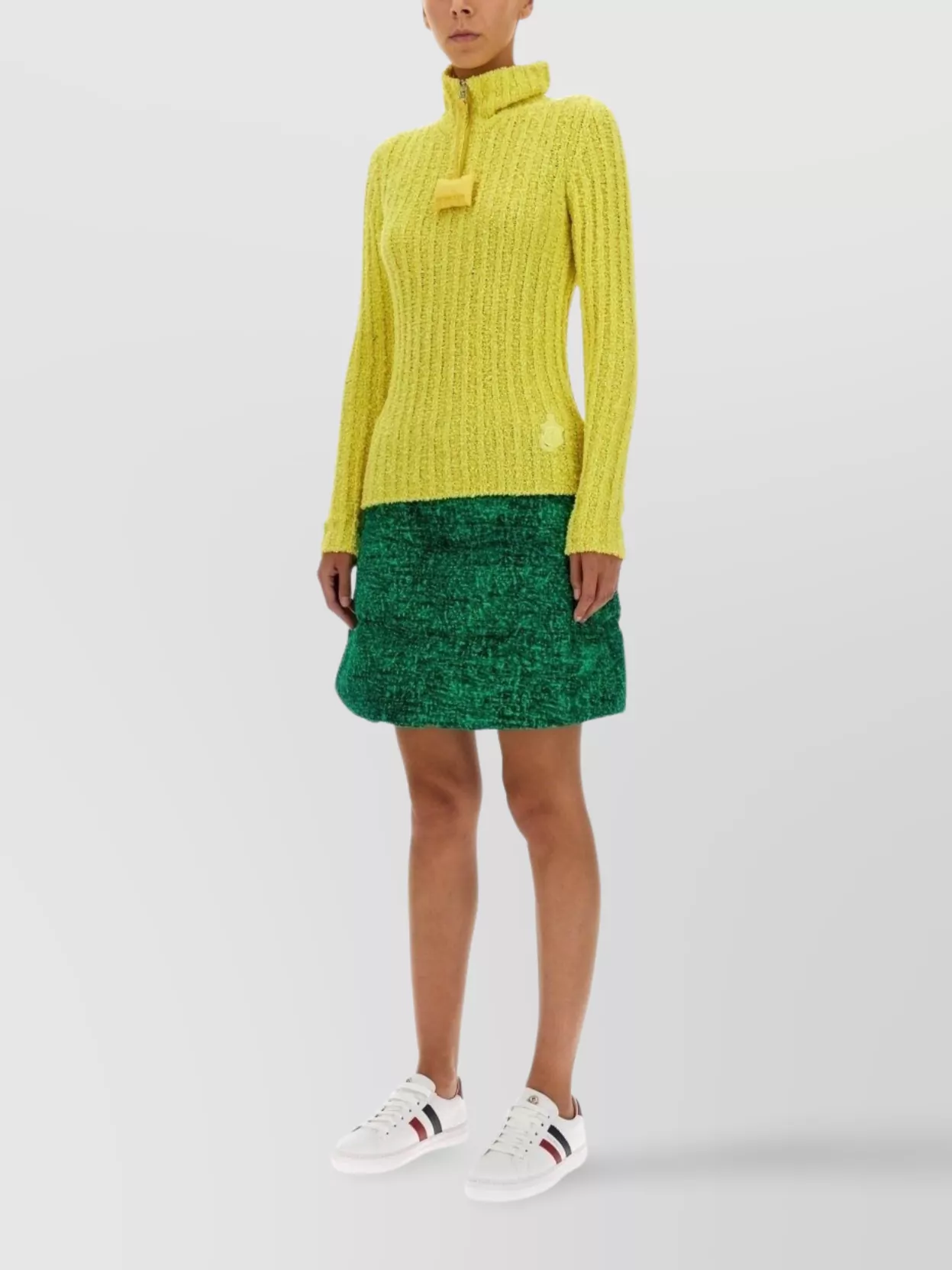 Moncler Genius Padded Z High Neck Knitwear
