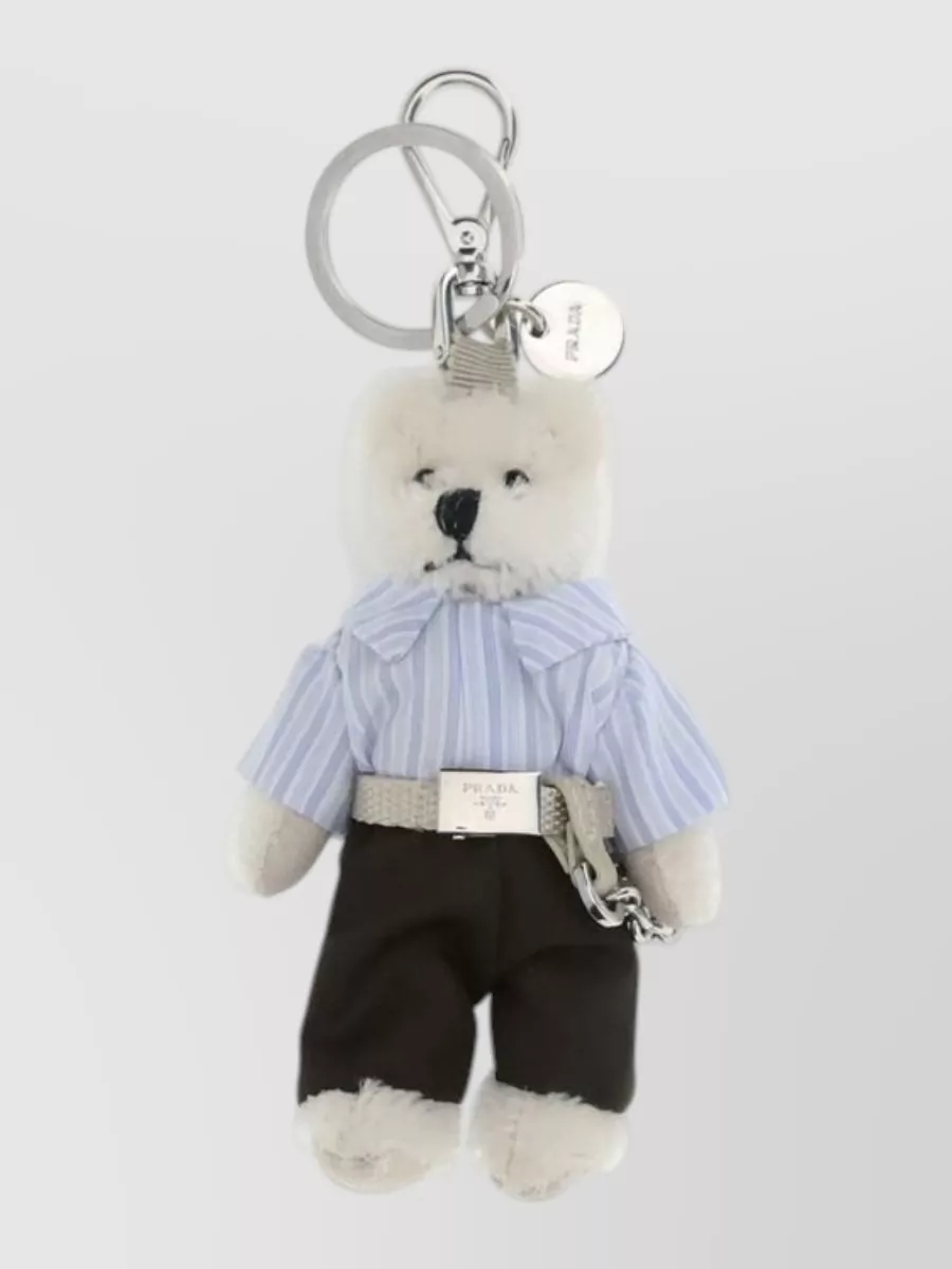 Prada teddy keychain