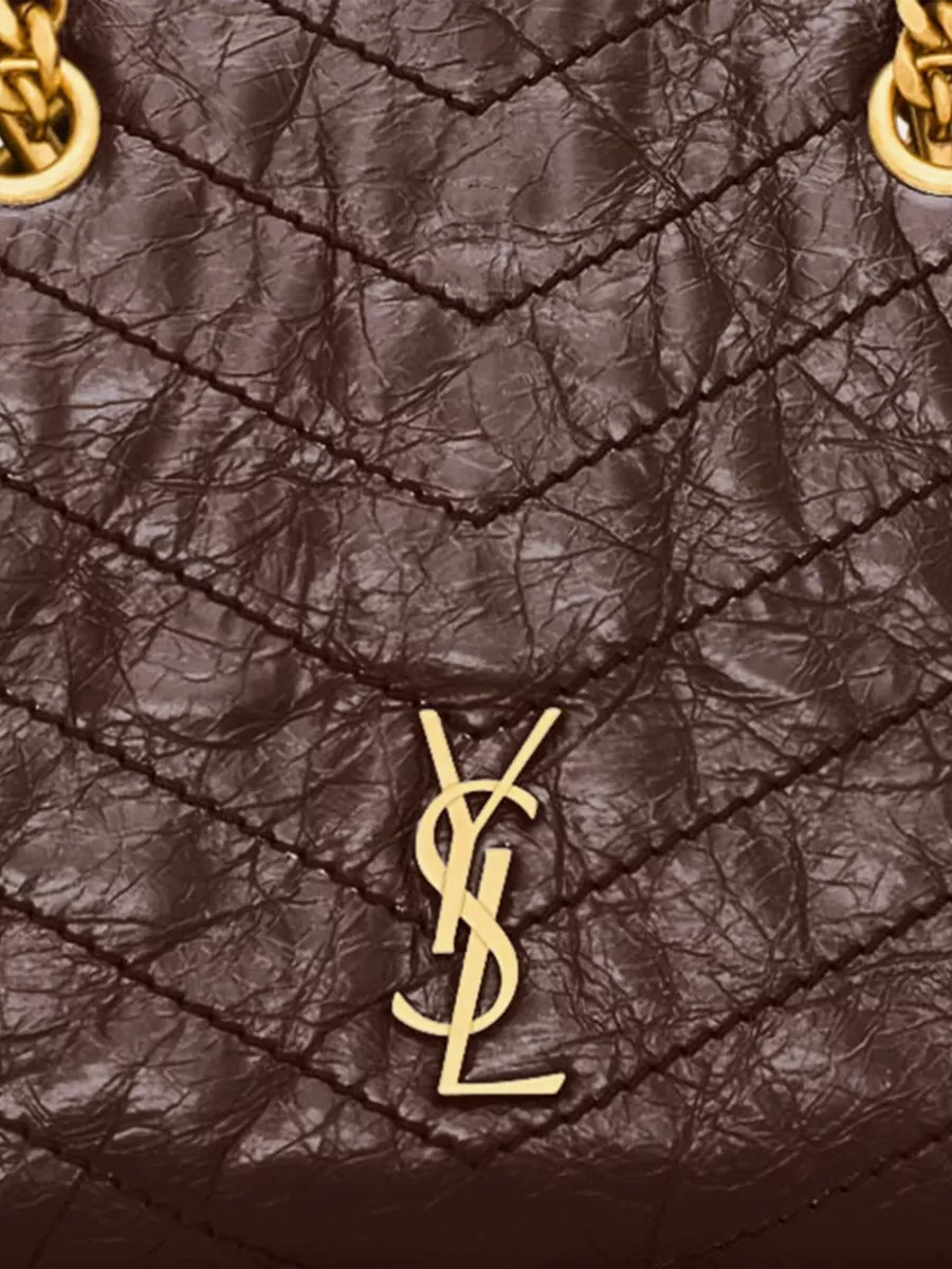 Saint Laurent Niki Small Leather Tote Bag