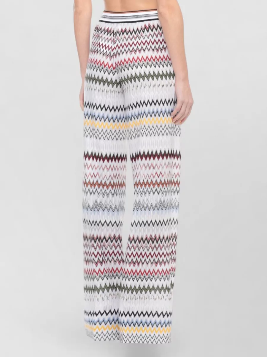 Missoni Printed Wide-Leg Trousers