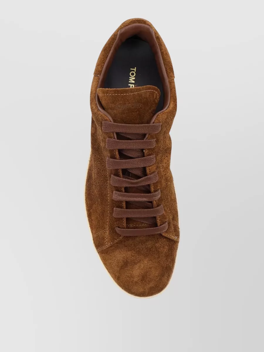 Tom Ford Suede Lace-Up Sneakers