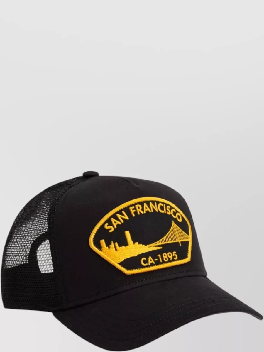 Goorin Bros Logo-Patch Trucker Cap