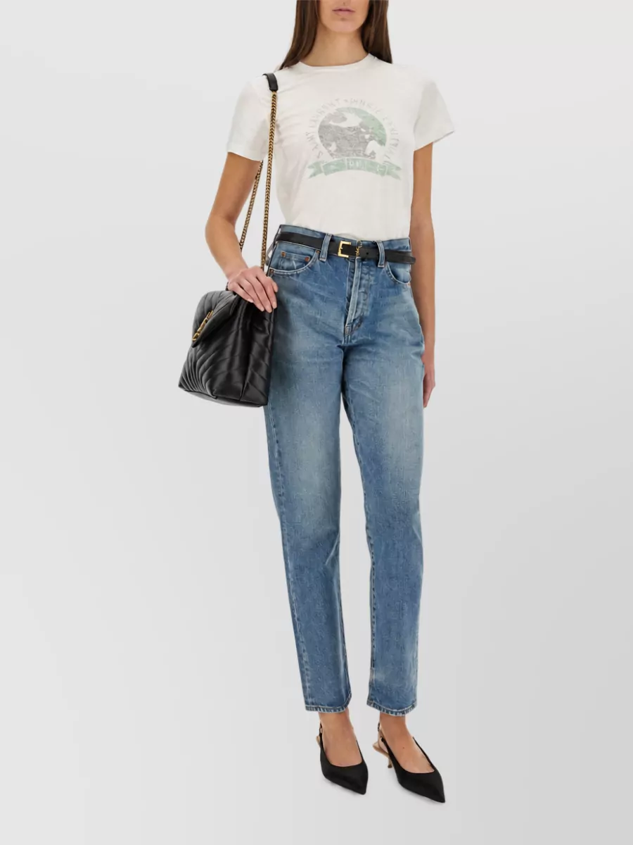 Saint Laurent Cotton Music Festival T-Shirt