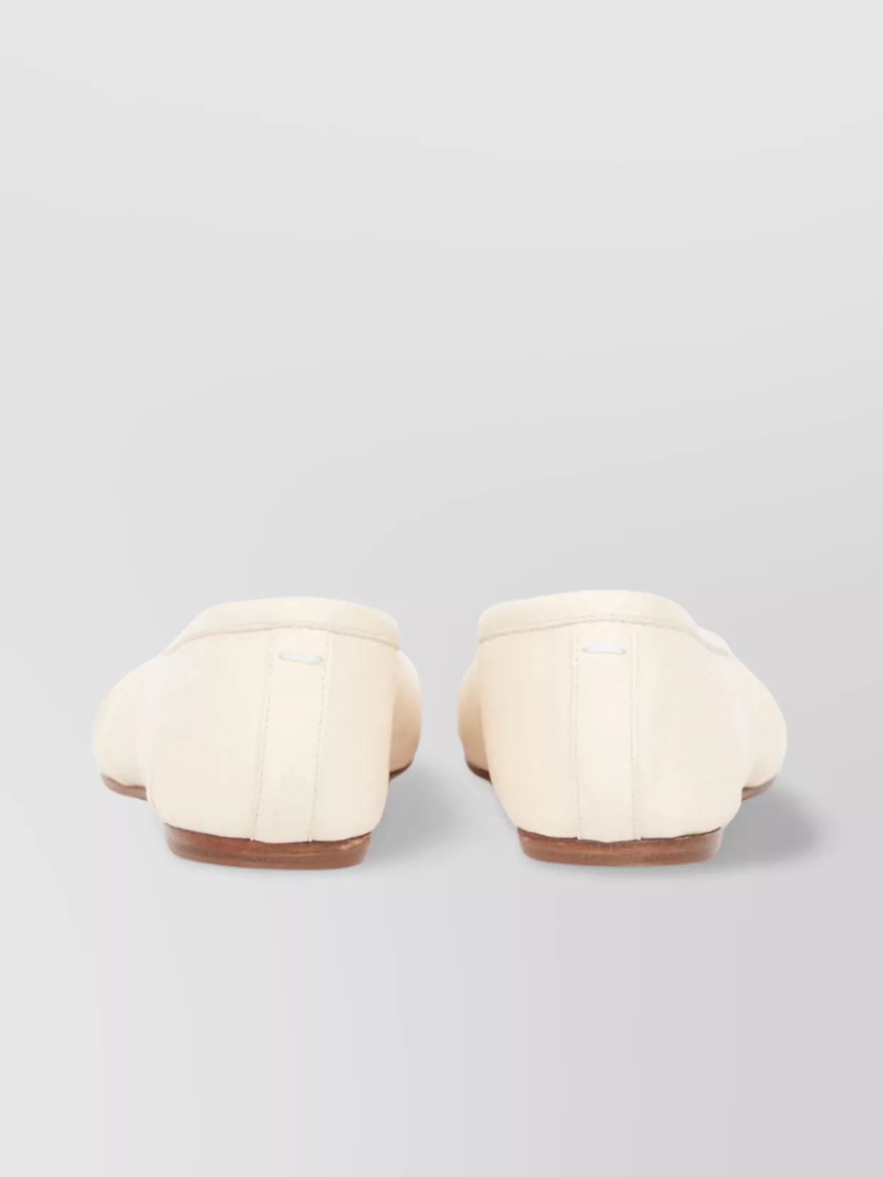 Maison Margiela Tabi Bow Flat Round Stitching Ballerina