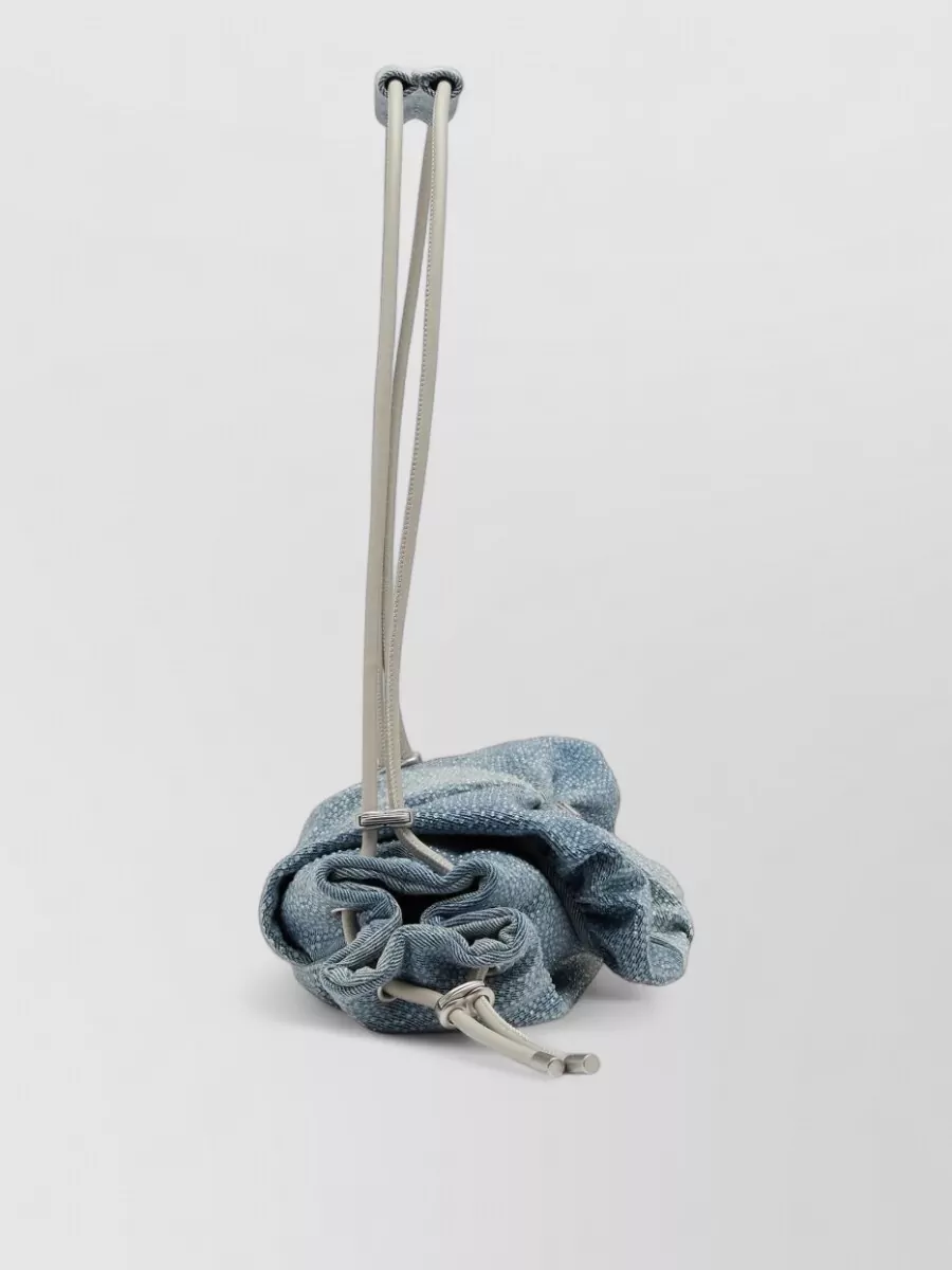 Diesel Scrunch-D Small Denim Shoulder Bag