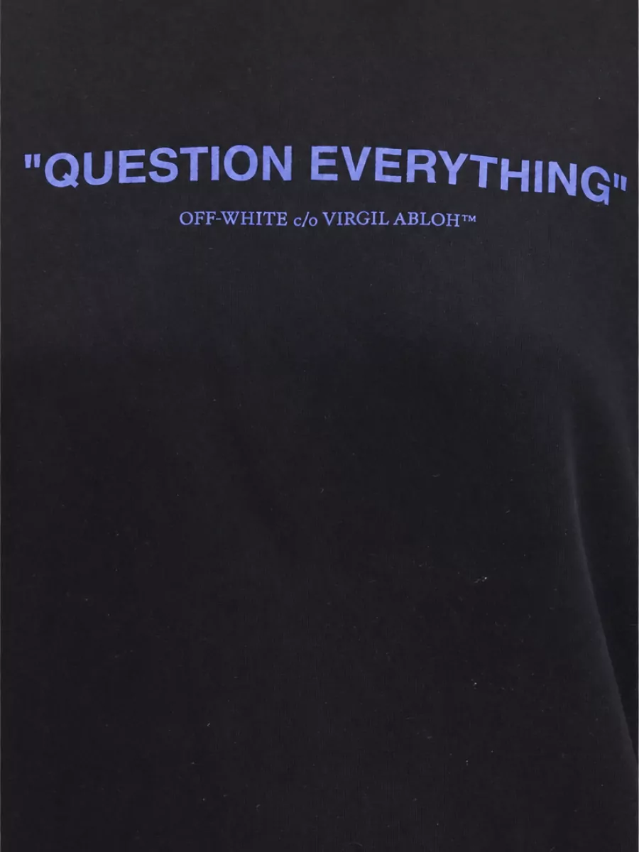 Off-White Cotton Hoodie