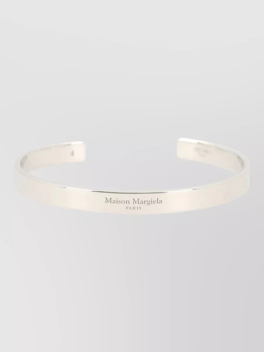Maison Margiela silver cuff bracelet