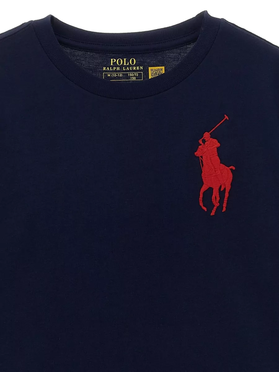 Polo Ralph Lauren Ribbed Crew Neck Short Sleeve T-Shirt