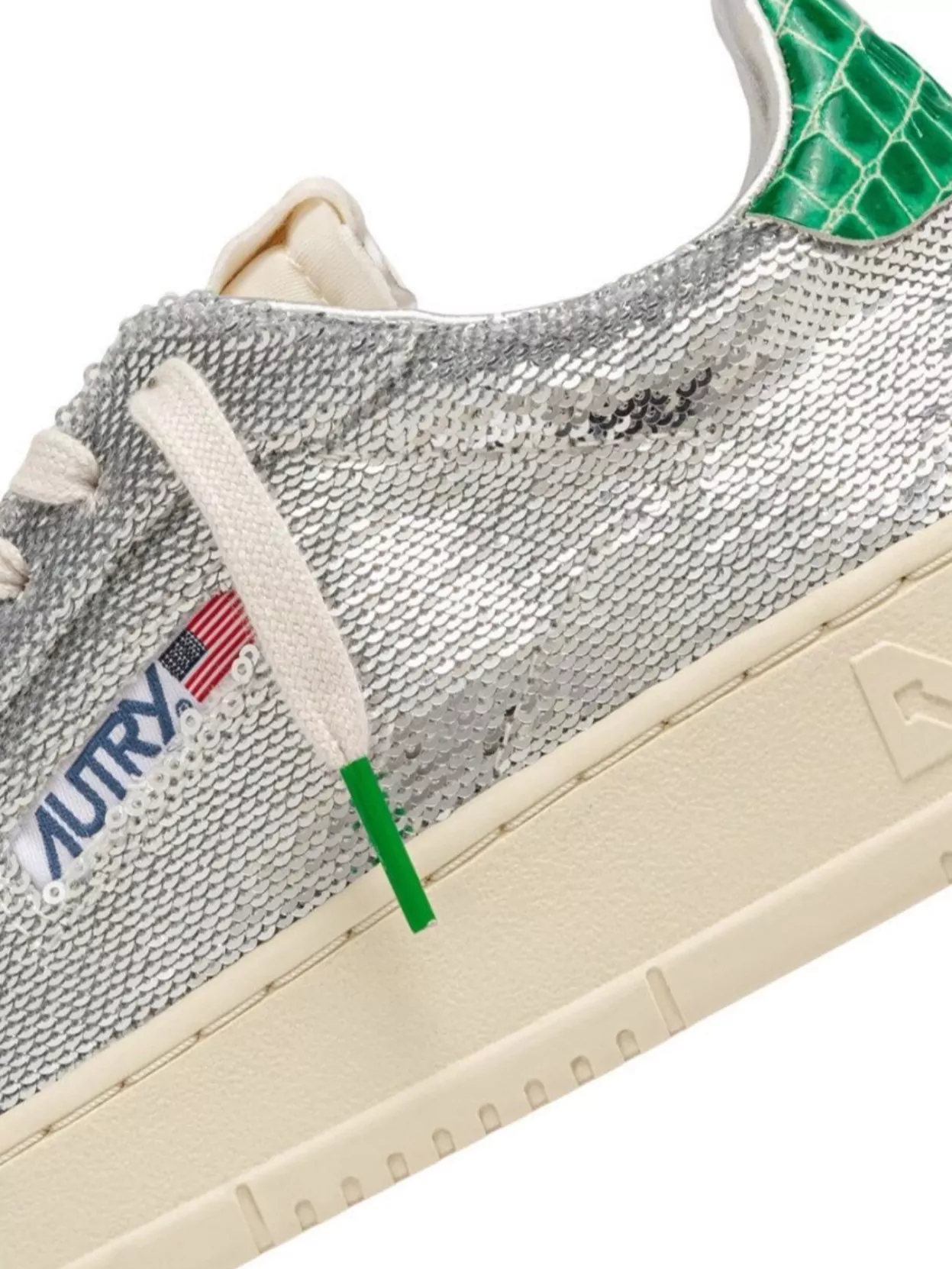 Autry Sequined Low-Top Sneakers