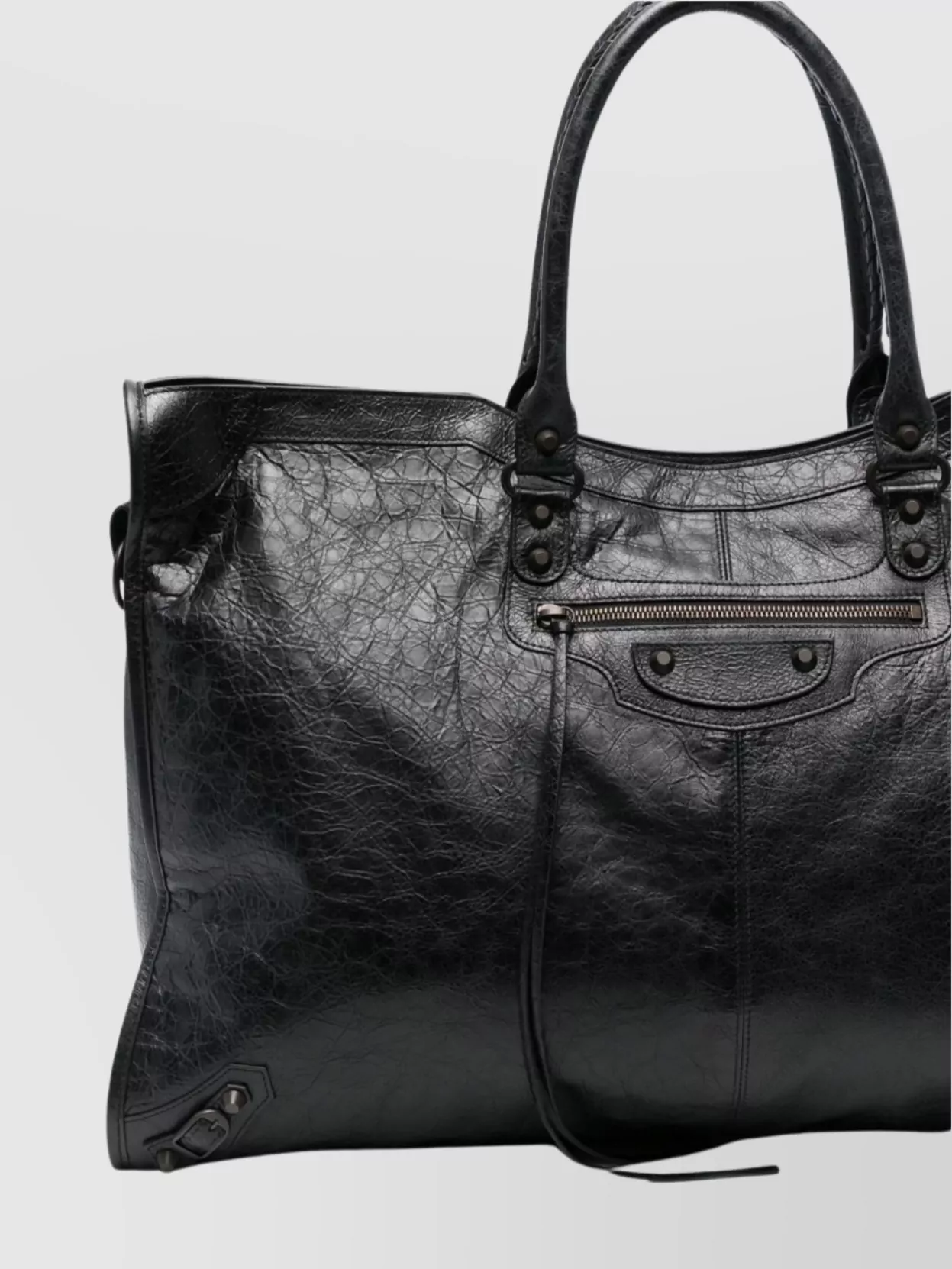 Balenciaga Urban Journey Leather Tote Bag