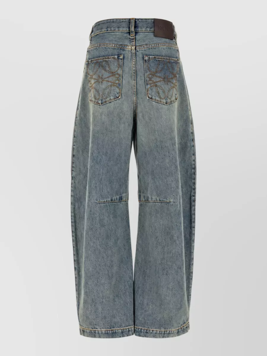 Loewe Denim Wide-Leg Jeans
