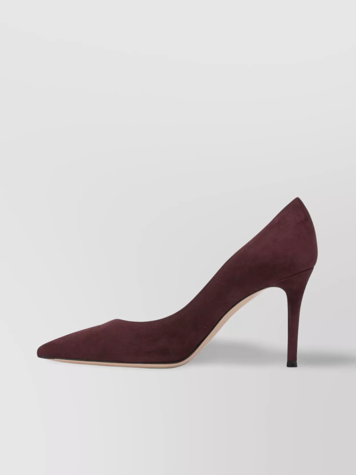 Gianvito Rossi Pointed Toe Stiletto Heel Suede Pumps