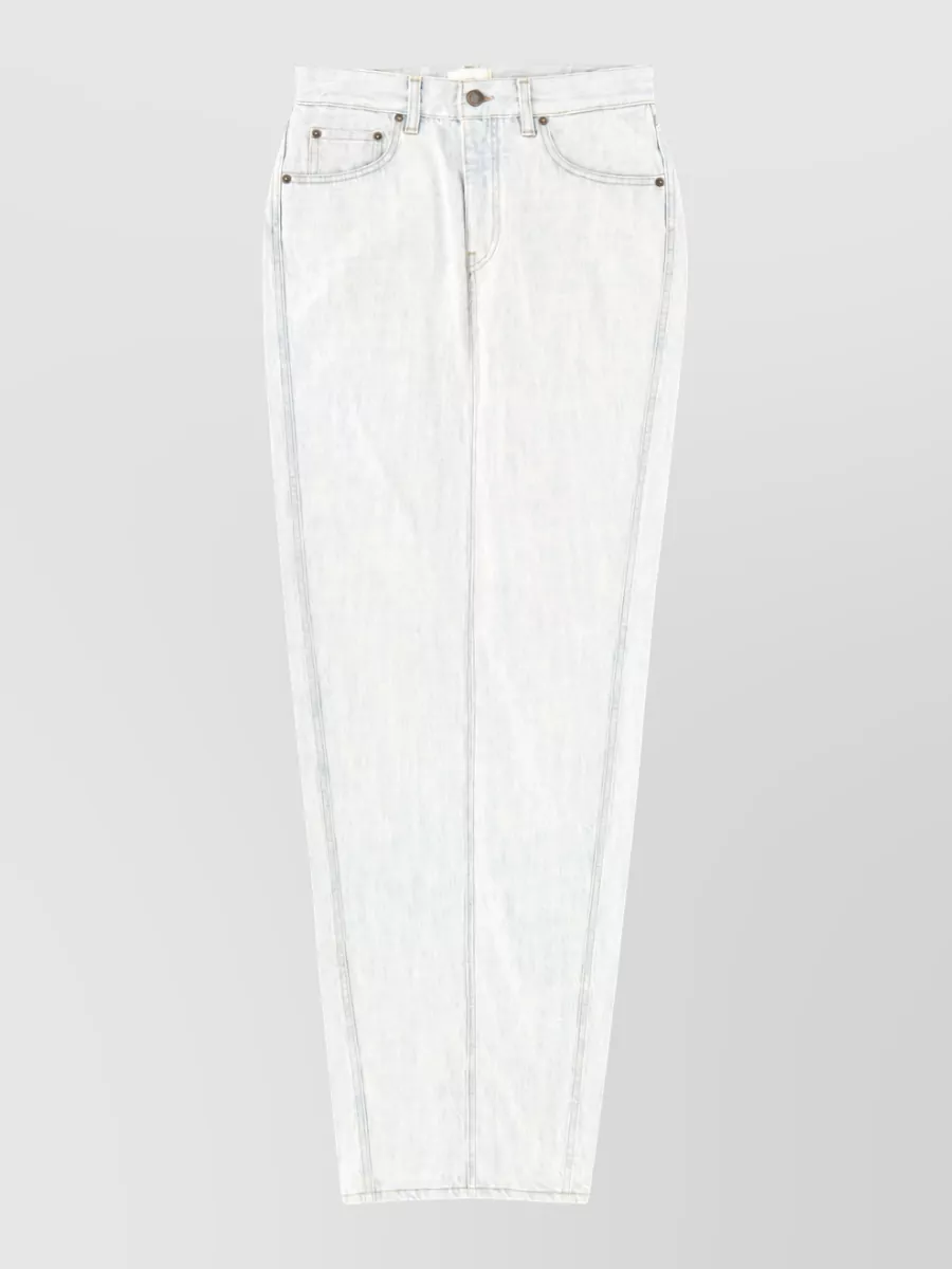 Haikure denim long skirt