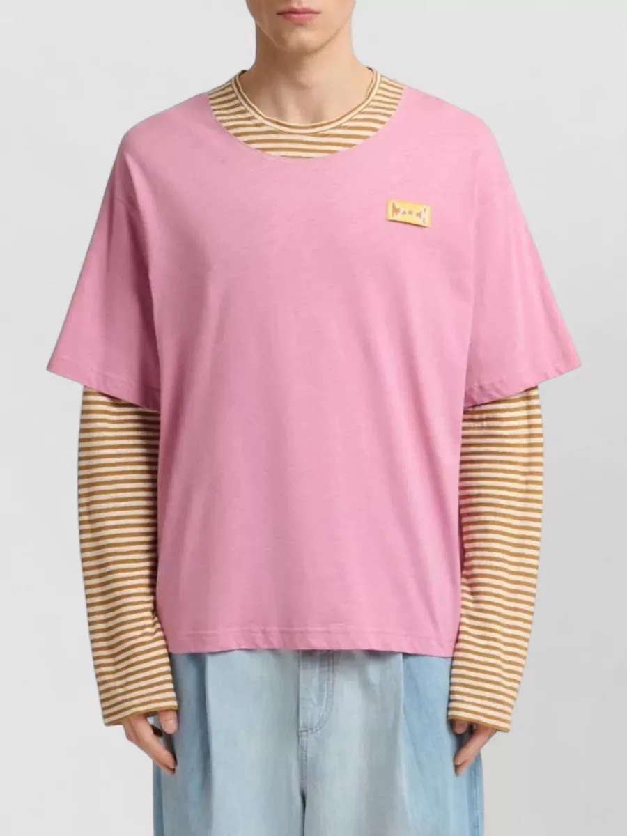 Marni Striped Relaxed-Fit T-Shirt