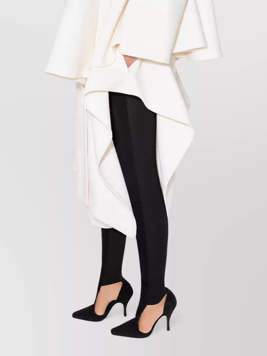 Alaïa Wool Coat With Scarf