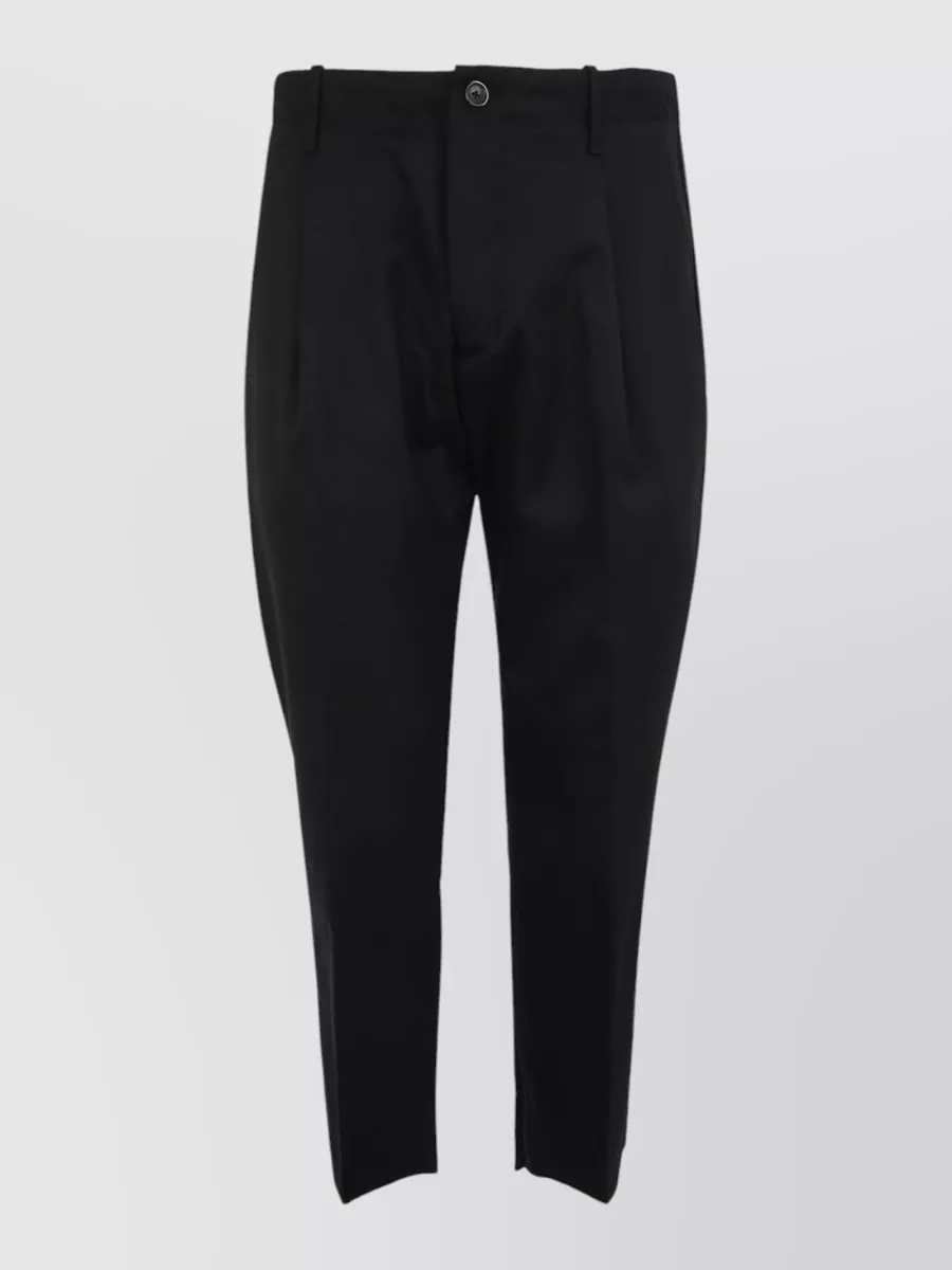 Nine In The Morning Wool cropped tailored trousers