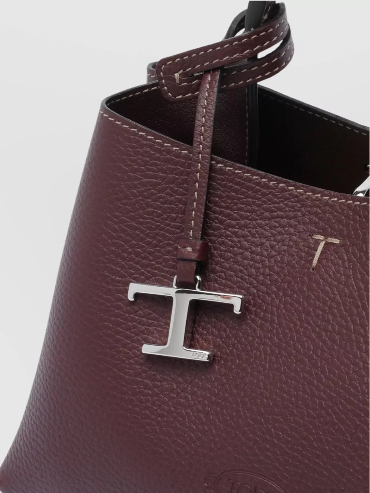 Tod's Micro Textured Tote Bag