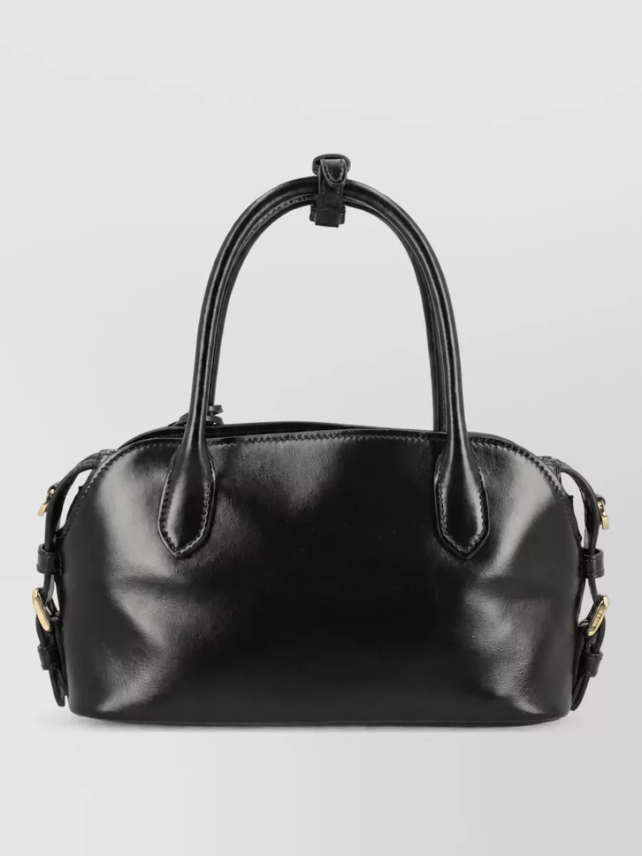 Prada Soft Calf Leather Shoulder Bag