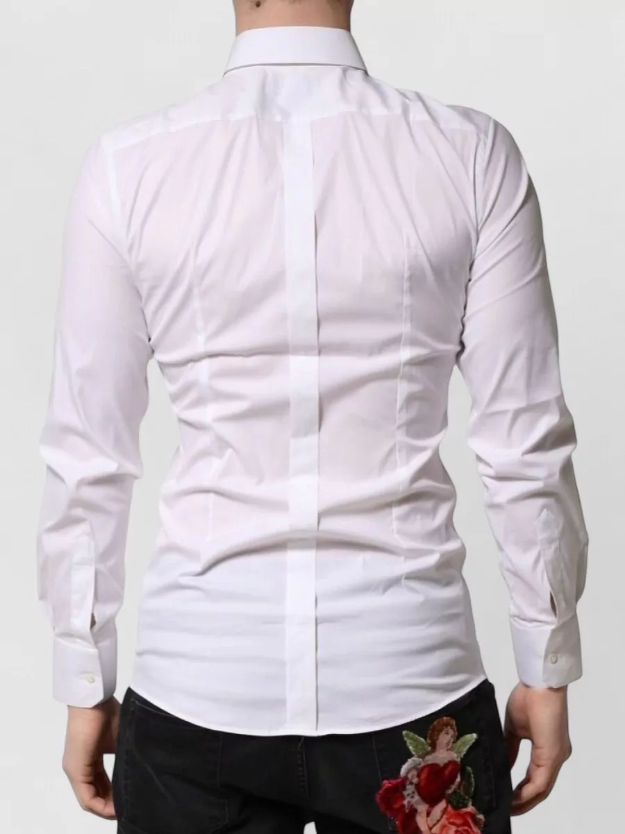 Dolce&Gabbana Cotton Slim-Fit Dress Shirt