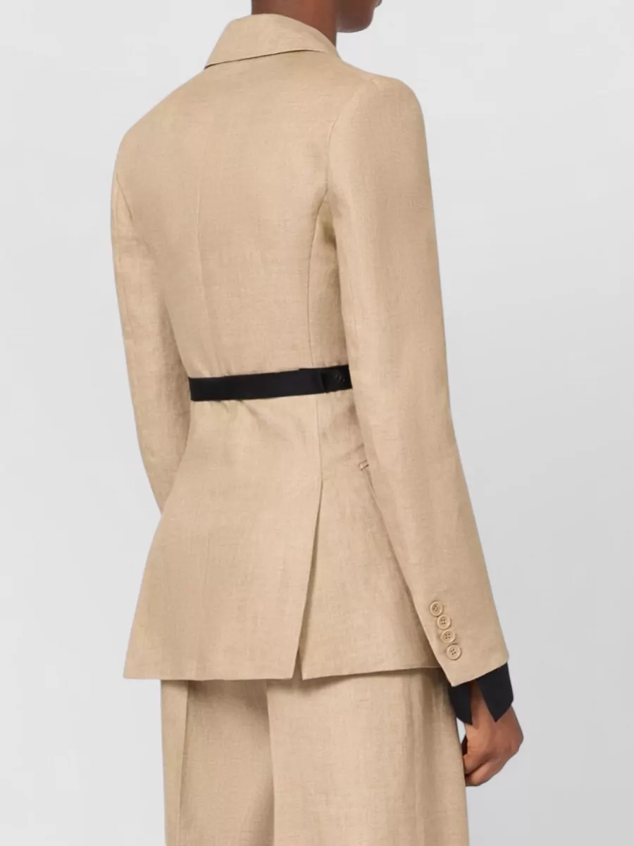 Max Mara Tailored Single Breasted Notch Lapel Jacket