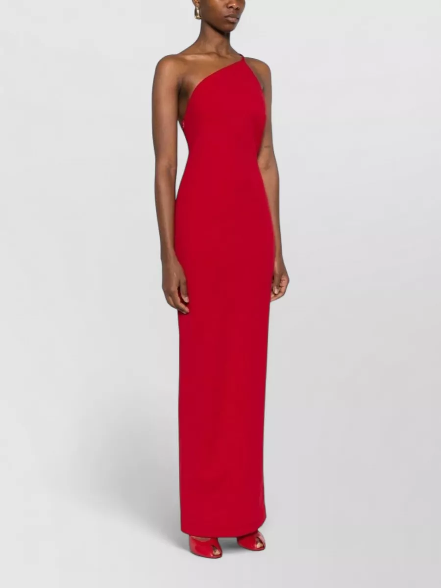 Solace London One-shoulder maxi dress